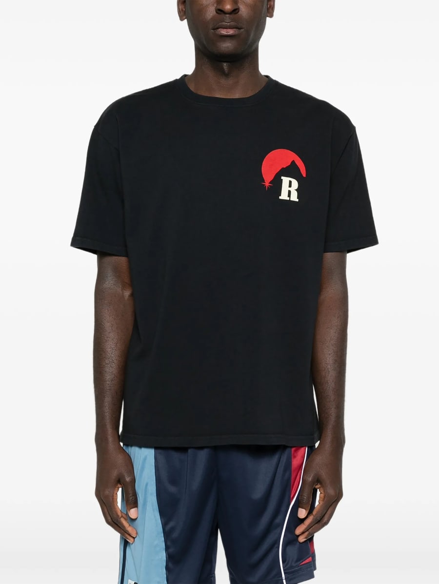Rhude Rhude Logo-graphic T-shirt, view 5