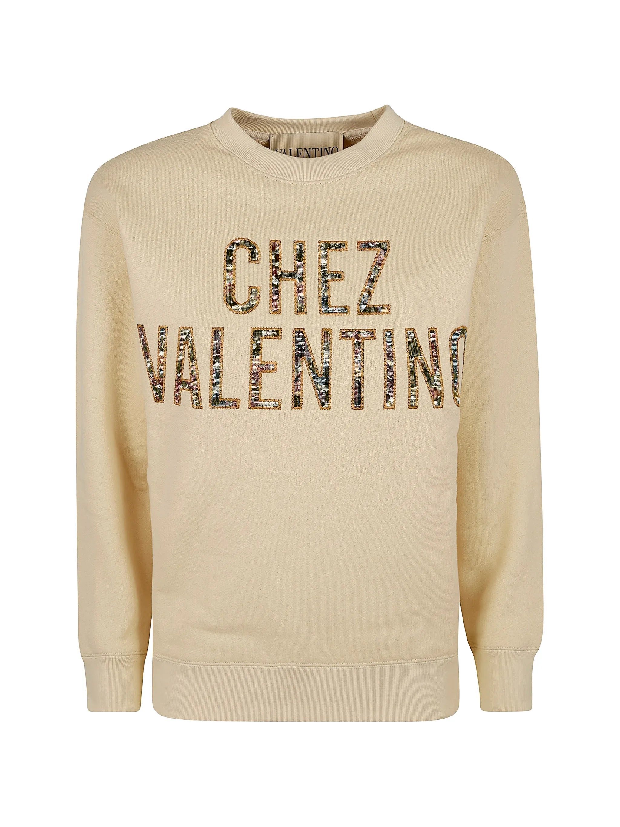 Valentino Valentino Logo-embroidered Sweatshirt
