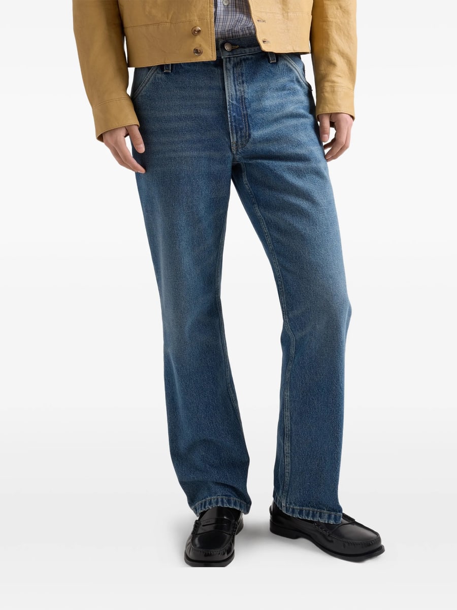 Prada Prada Cotton Washed Jeans, view 3