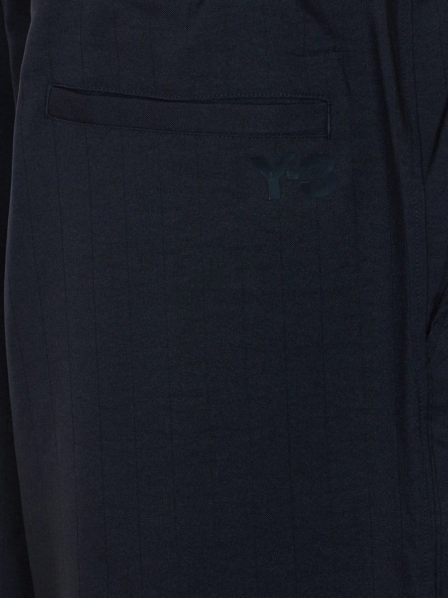 Y-3 Y-3 Elasticated Wide Track Trousers, view 4