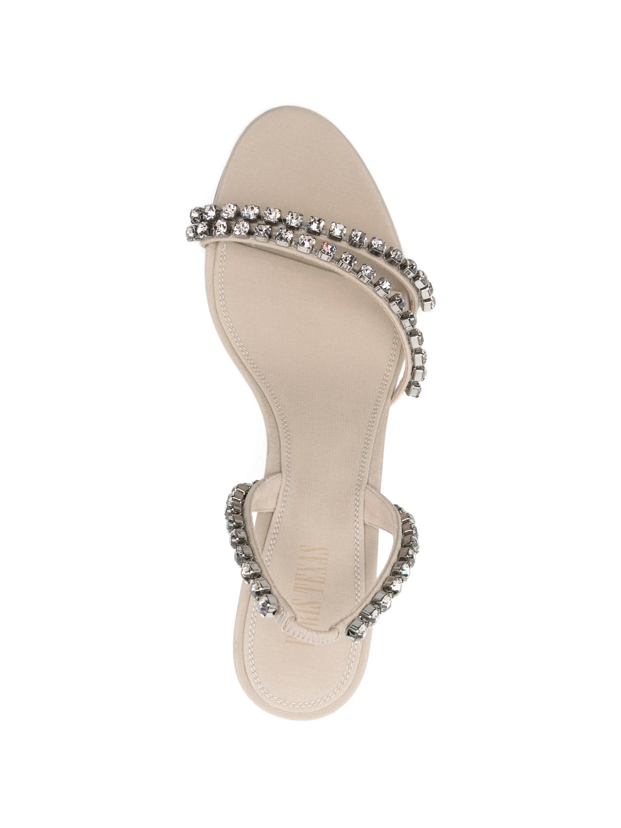Paris Texas Paris Texas Lidia Crystal-embellished Stiletto Sandals, view 2