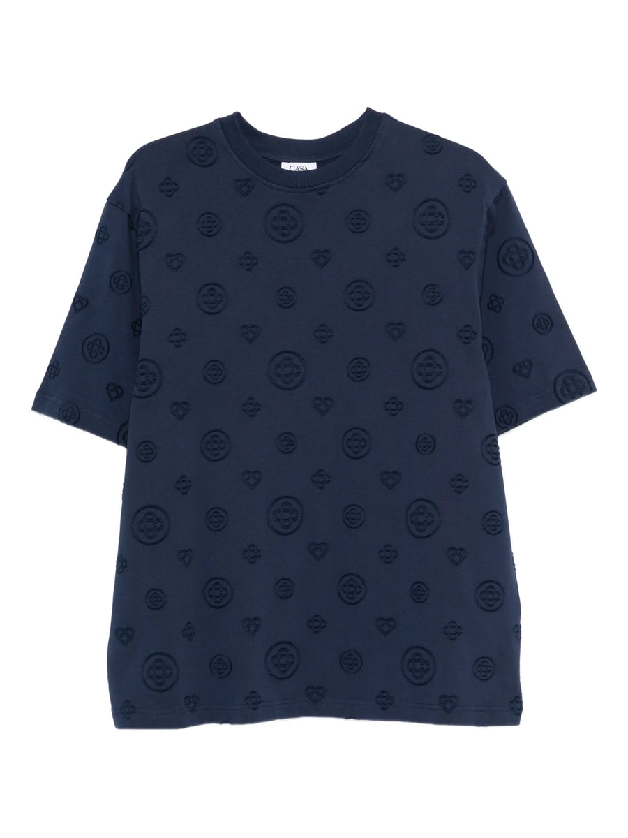 Casablanca Casablanca Logo-pattern T-shirt