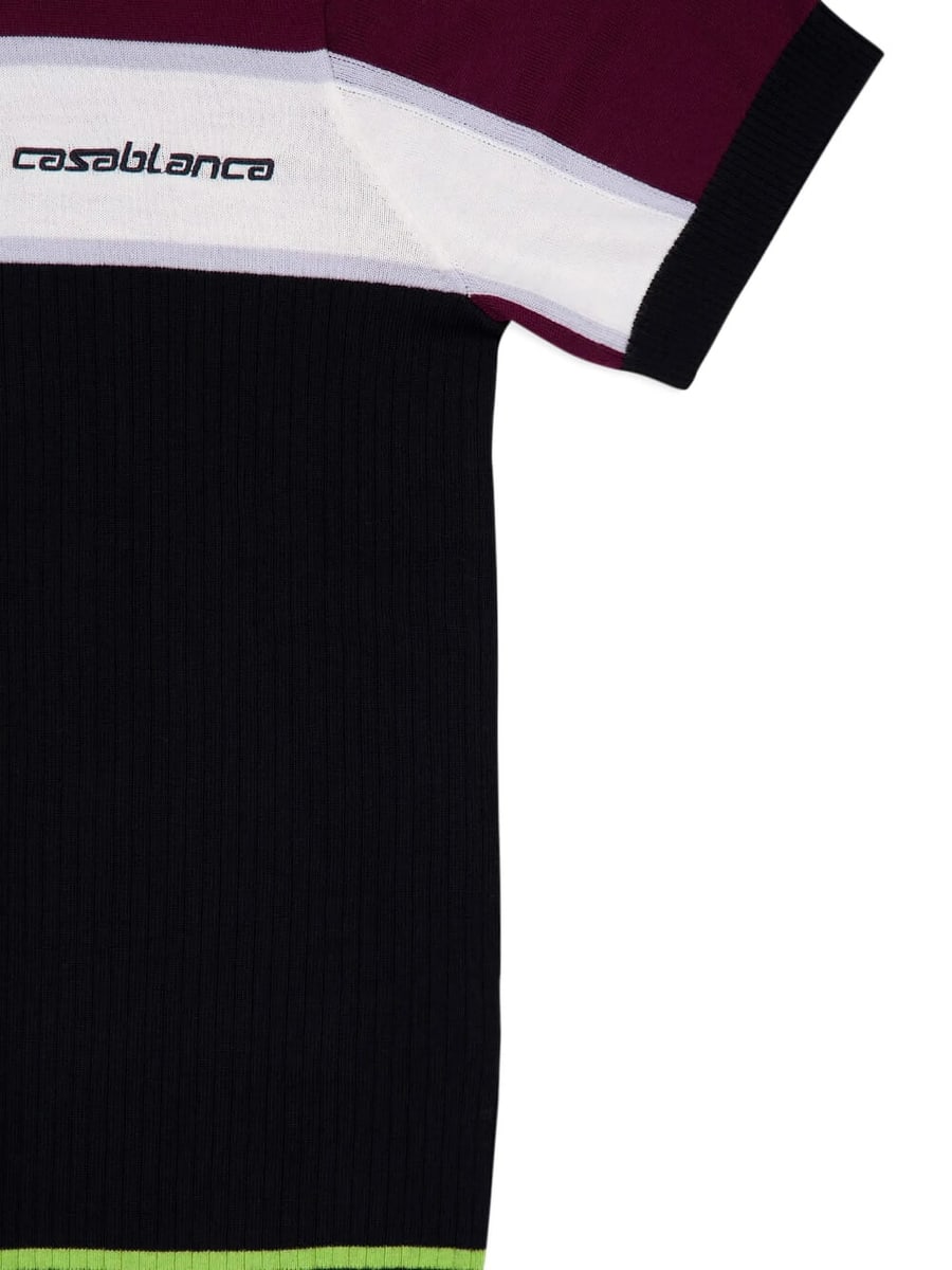 Casablanca Casablanca Merino Wool Polo Shirt, view 3