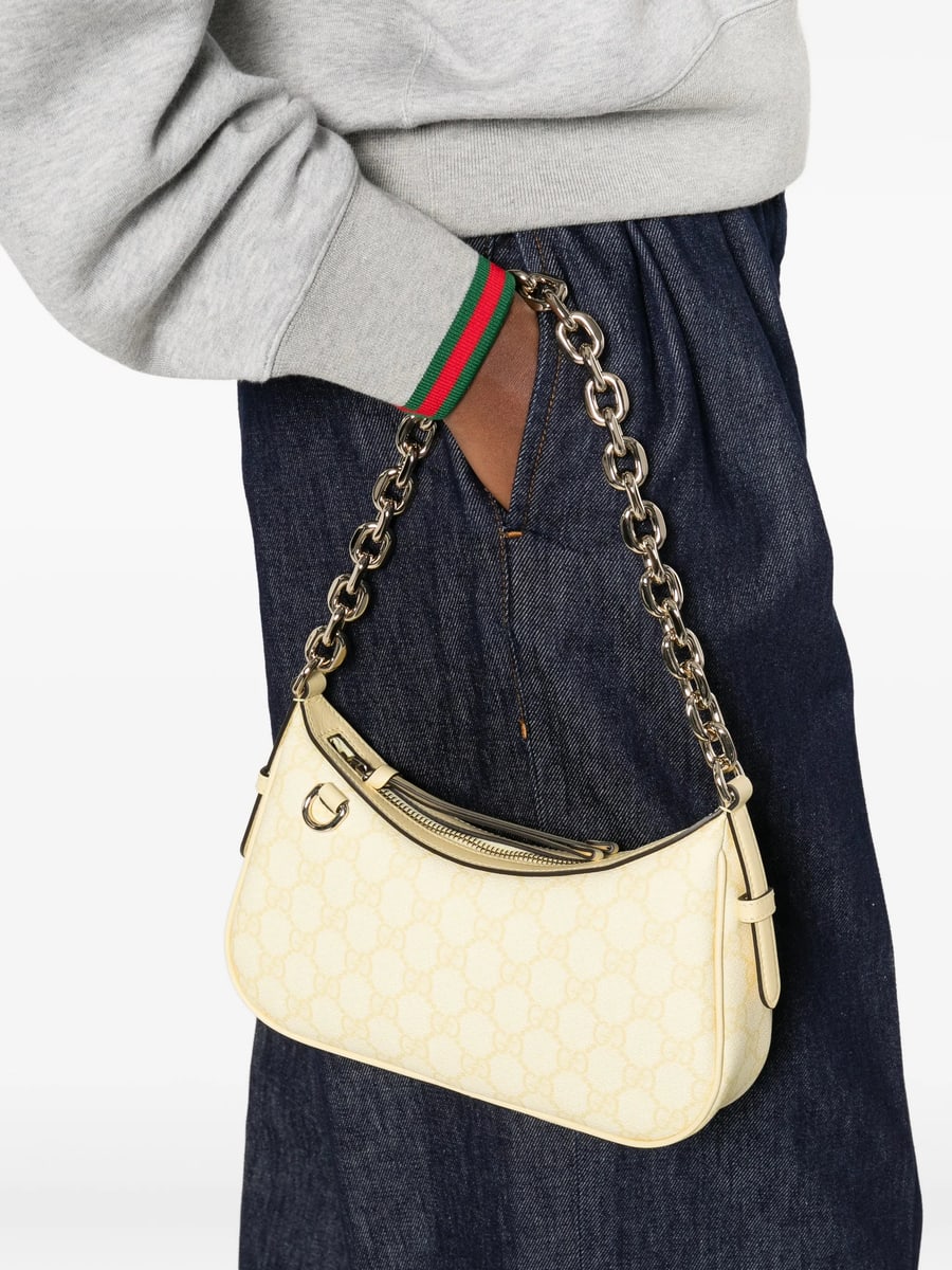 Gucci Gucci Chain-strap GG-pattern Shoulder Bag, view 2