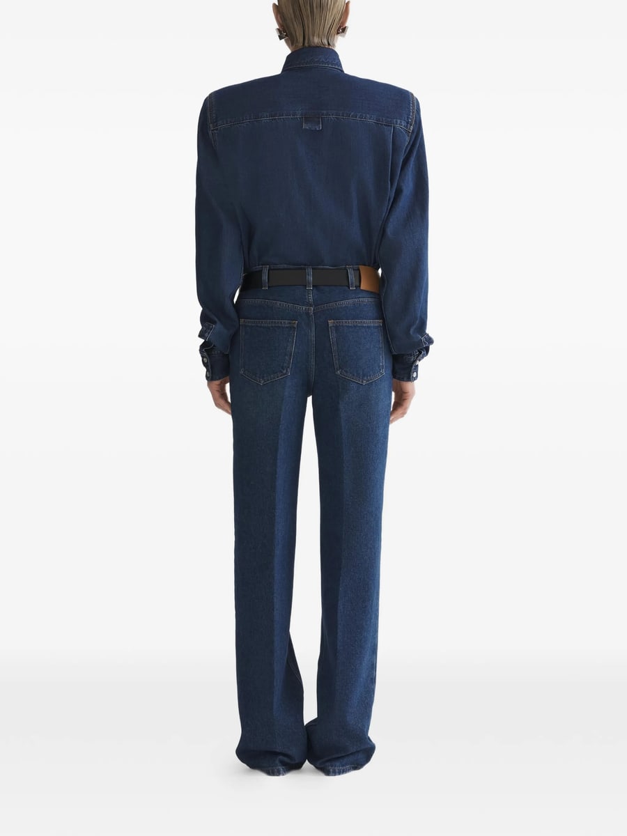 Mugler Mugler Straight Trousers, view 4