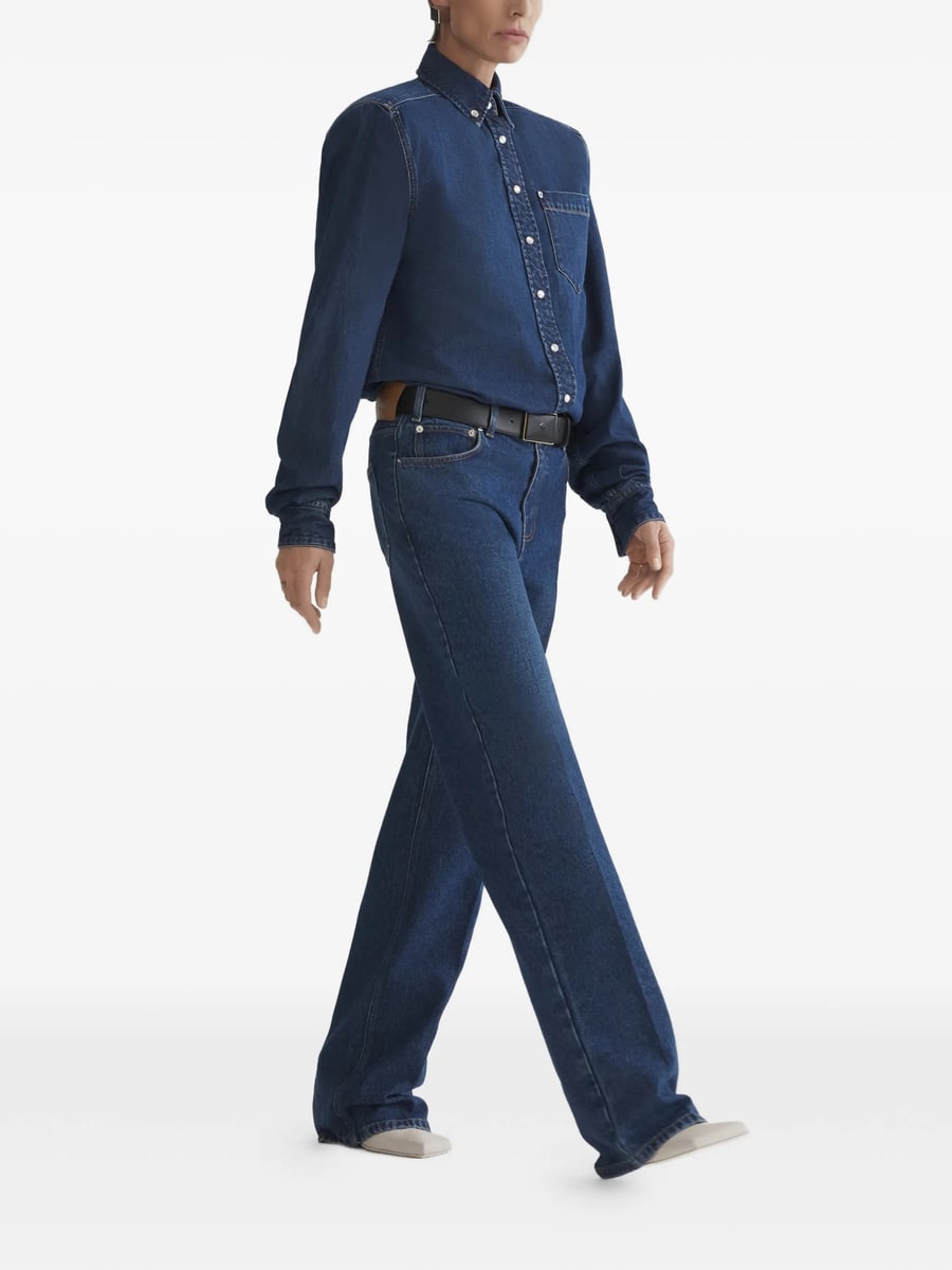 Mugler Mugler Straight Trousers, view 5