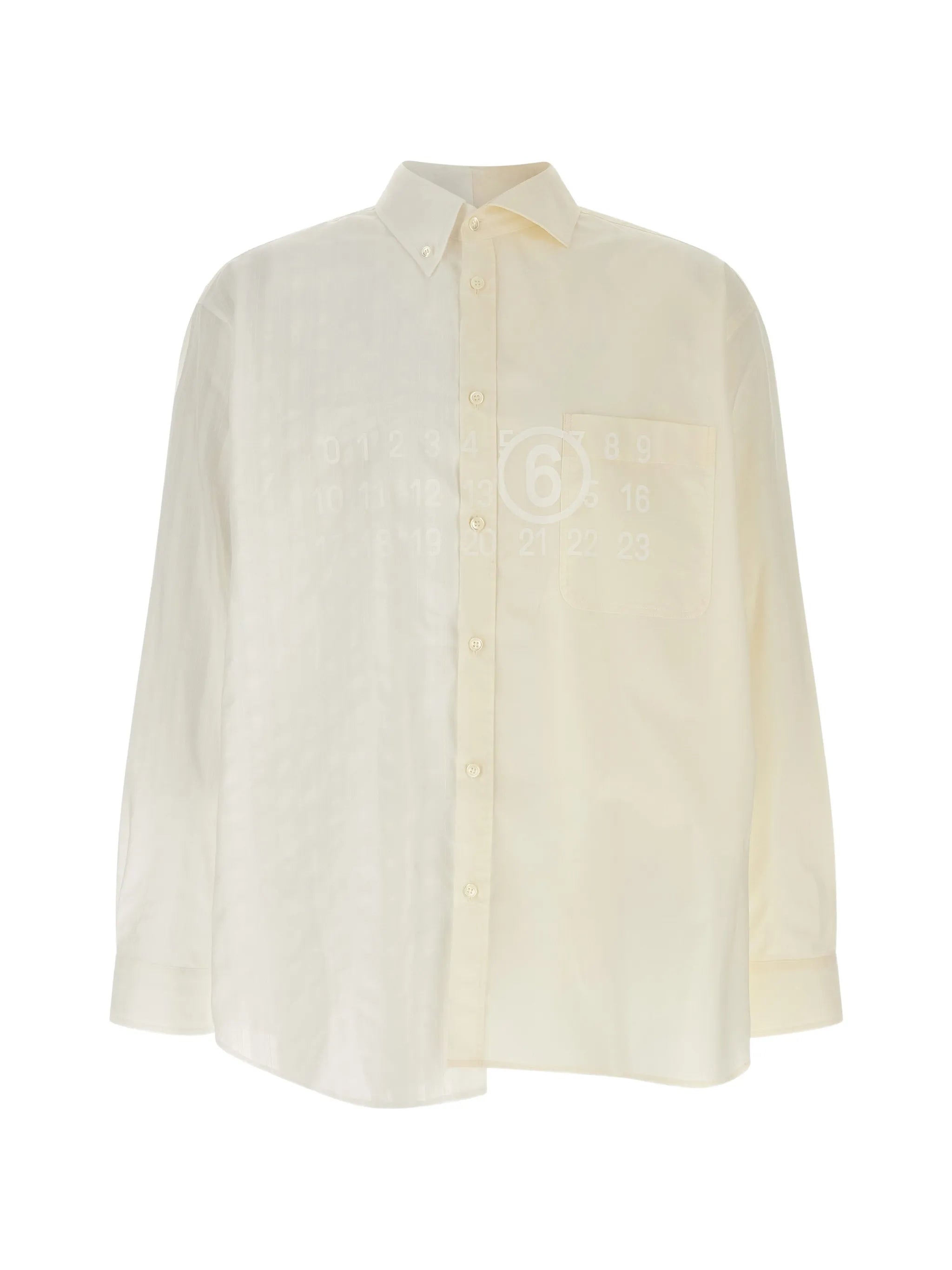 MM6 Maison Margiela Mm6 Maison Margiela Panelled Shirt