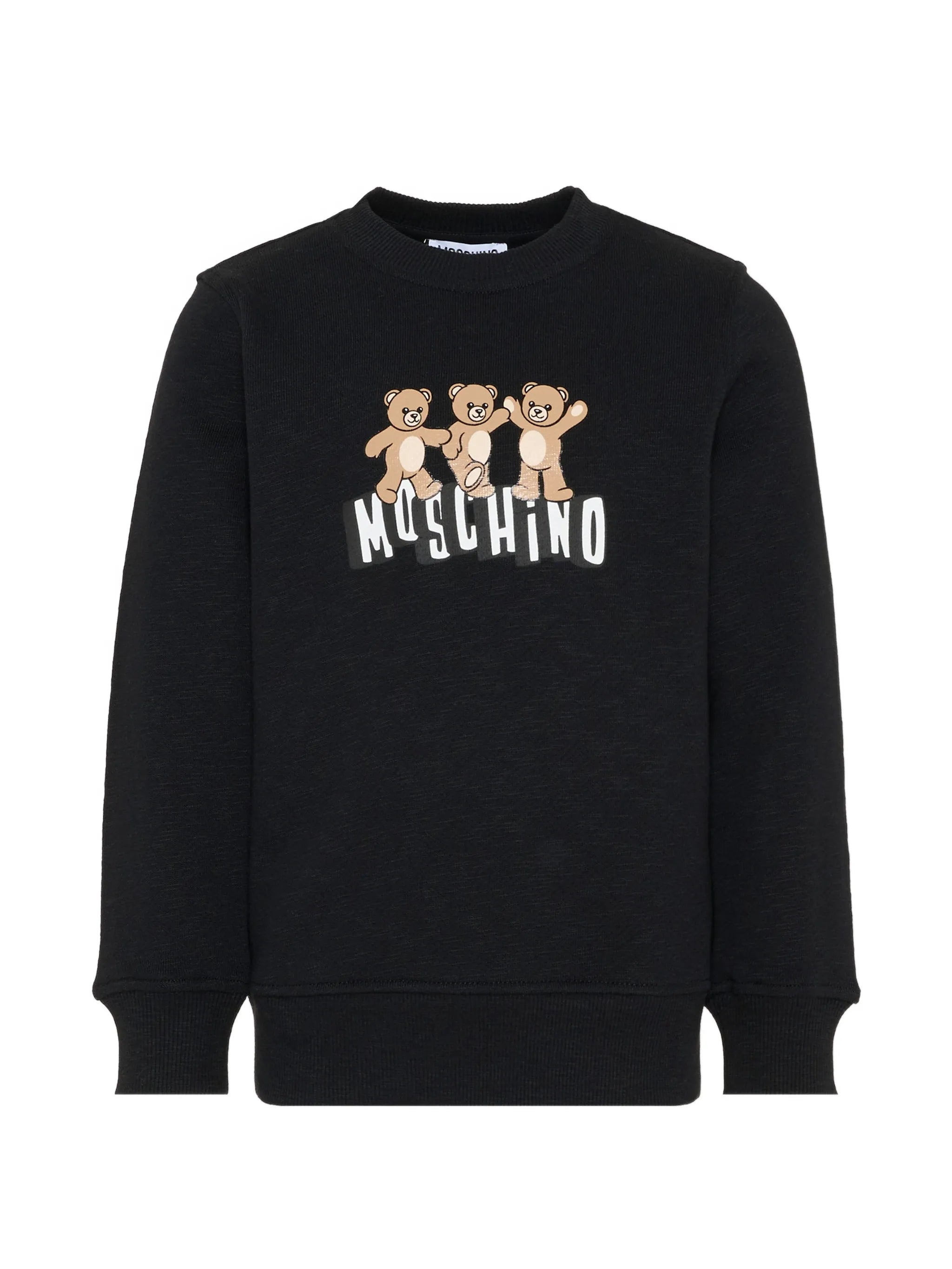Moschino Moschino Bear Logo Crew-neck Sweater