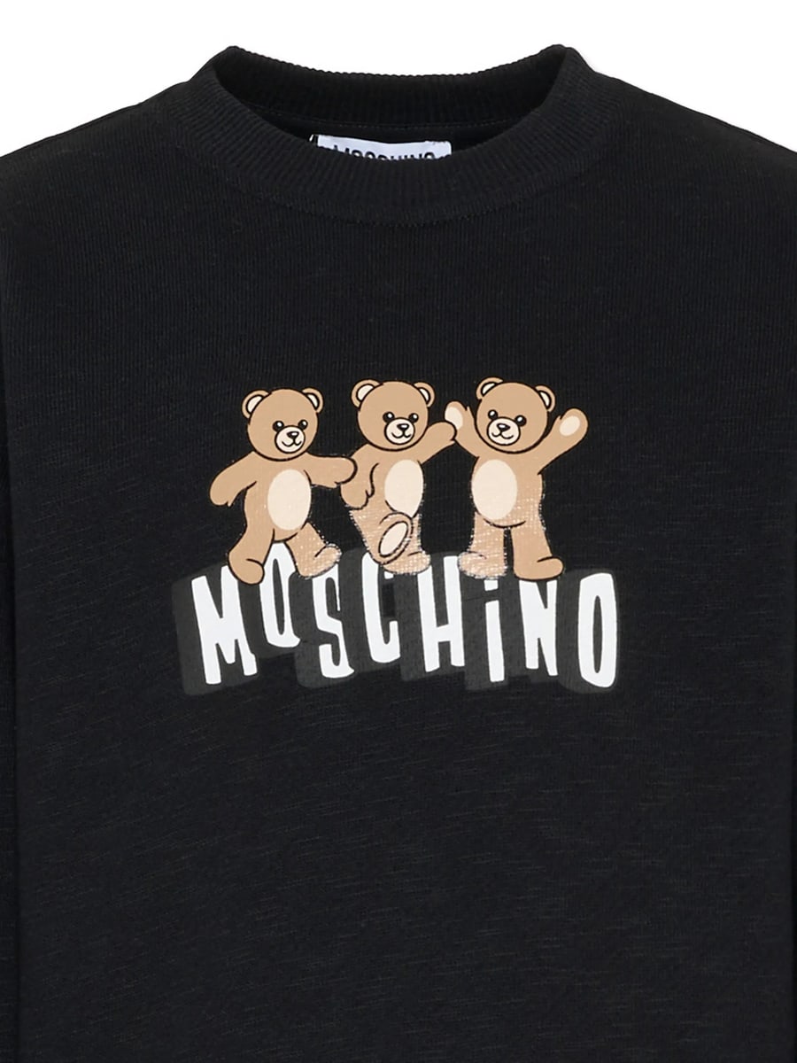 Moschino Moschino Bear Logo Crew-neck Sweater, view 2