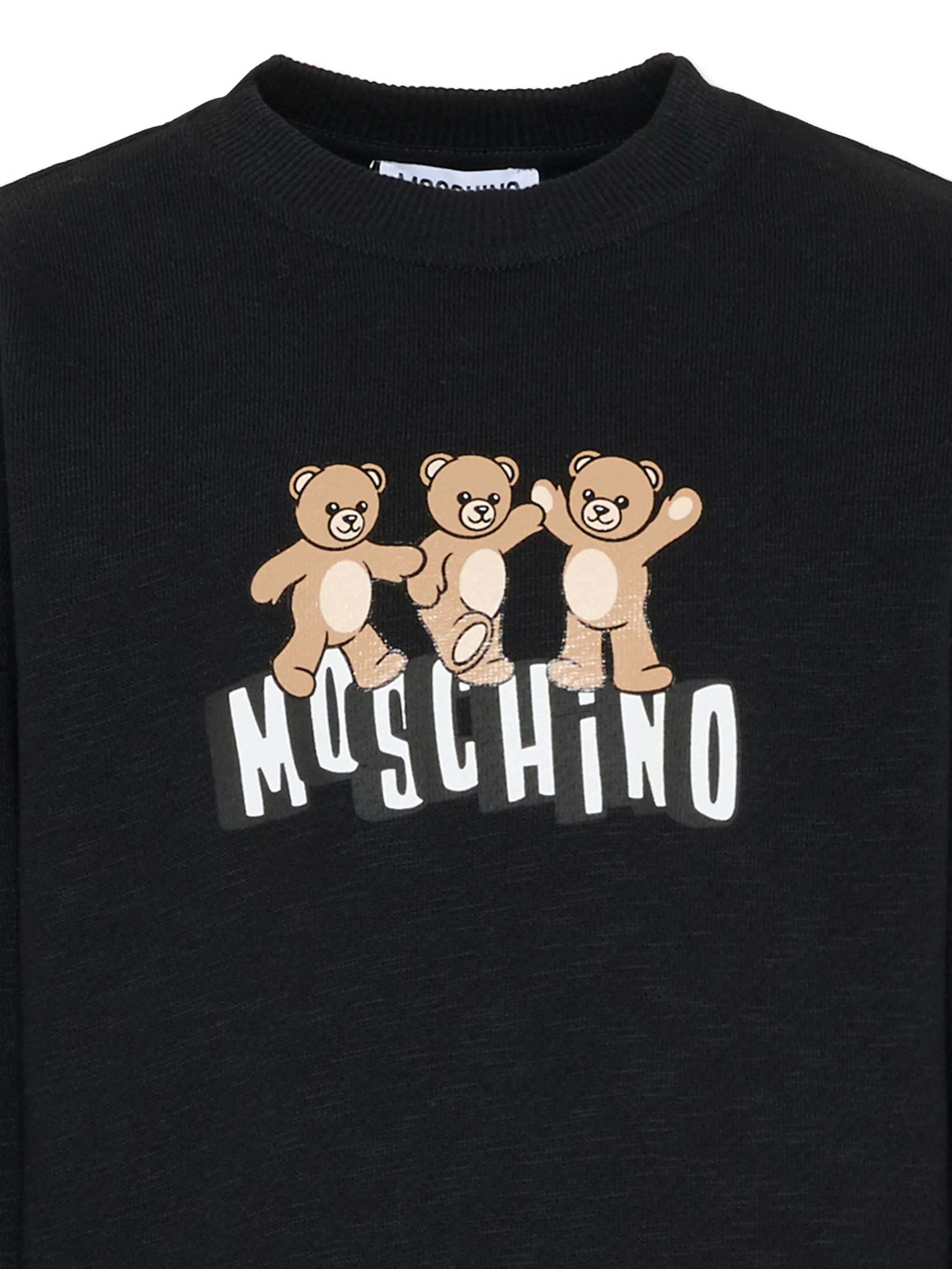 Moschino Moschino Bear Logo Crew-neck Sweater, view 2