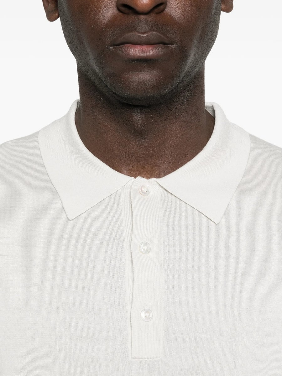 Studio Nicholson Studio Nicholson Arieta Buttoned Polo Shirt, view 2