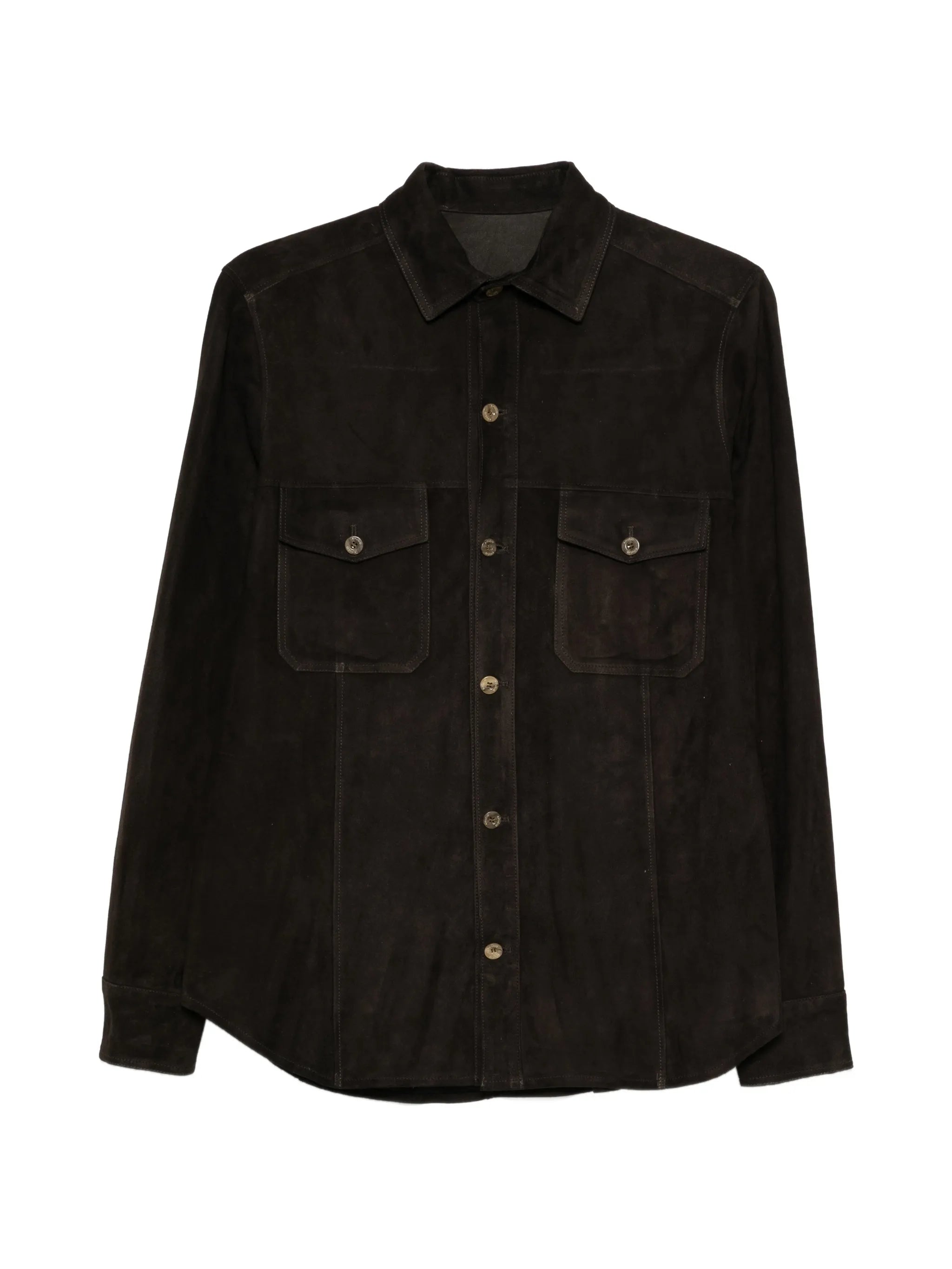 Rifugio Rifugio Pocket Suede Shirt