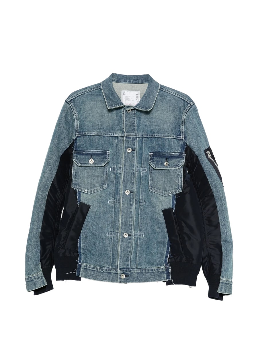 Sacai Sacai Panelled Pocket Jacket