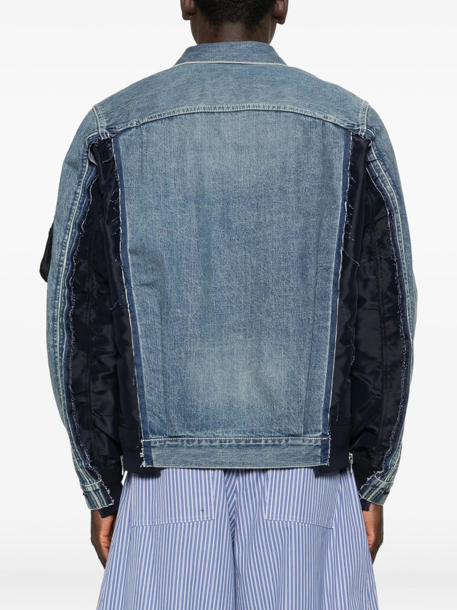 Sacai Sacai Panelled Pocket Jacket, view 5