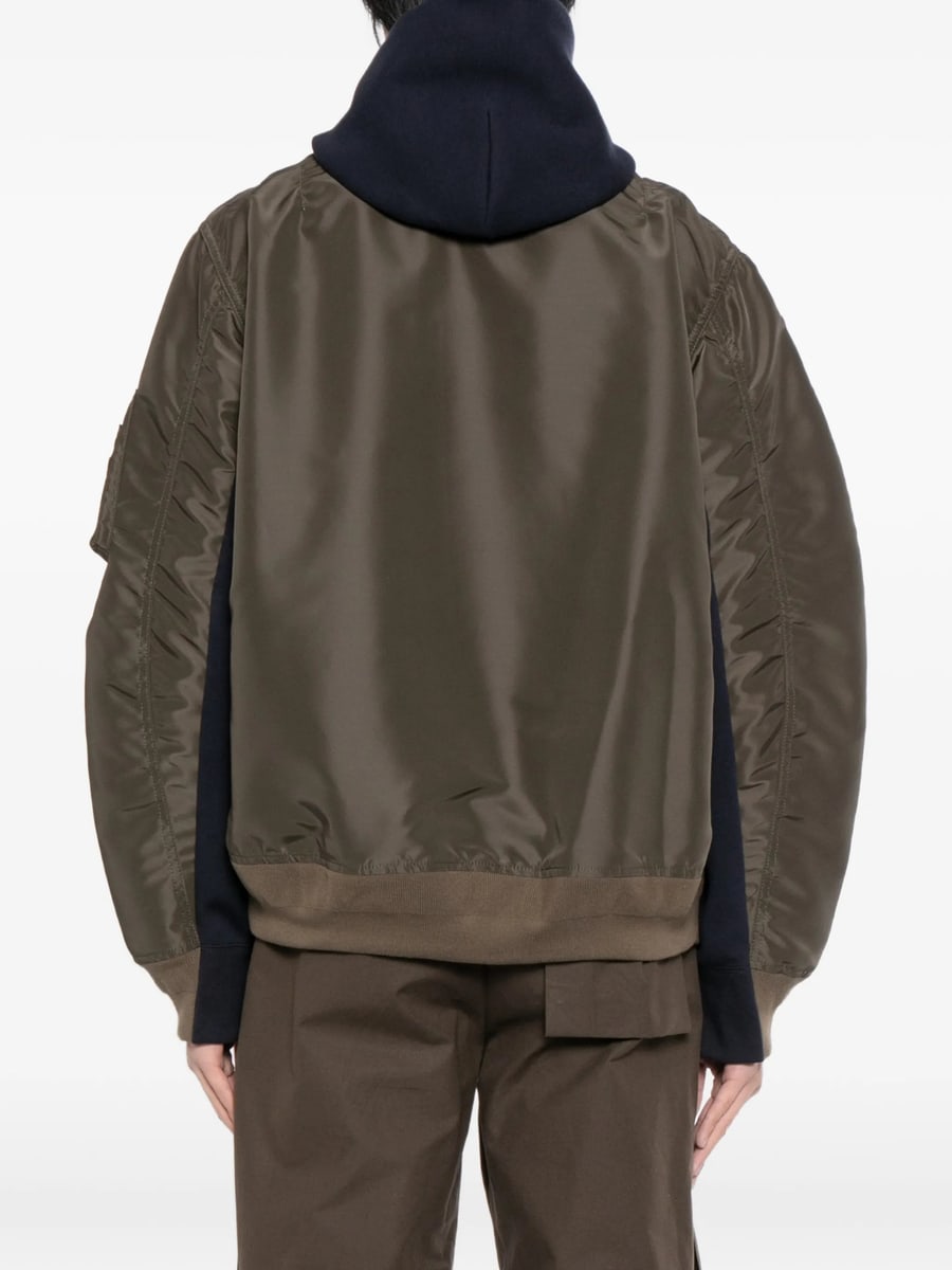 Sacai Sacai Sponge Hooded Jacket, view 2