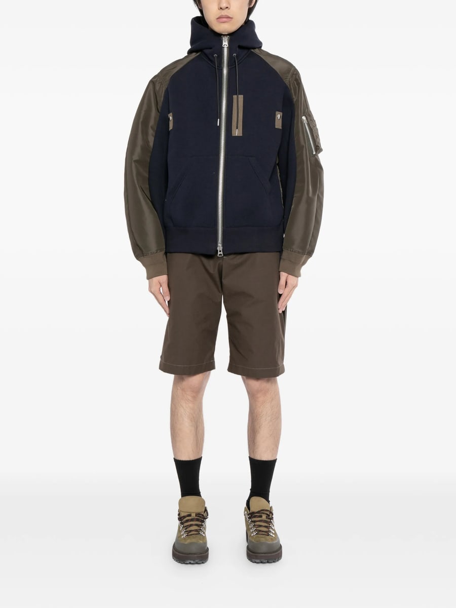 Sacai Sacai Sponge Hooded Jacket, view 3