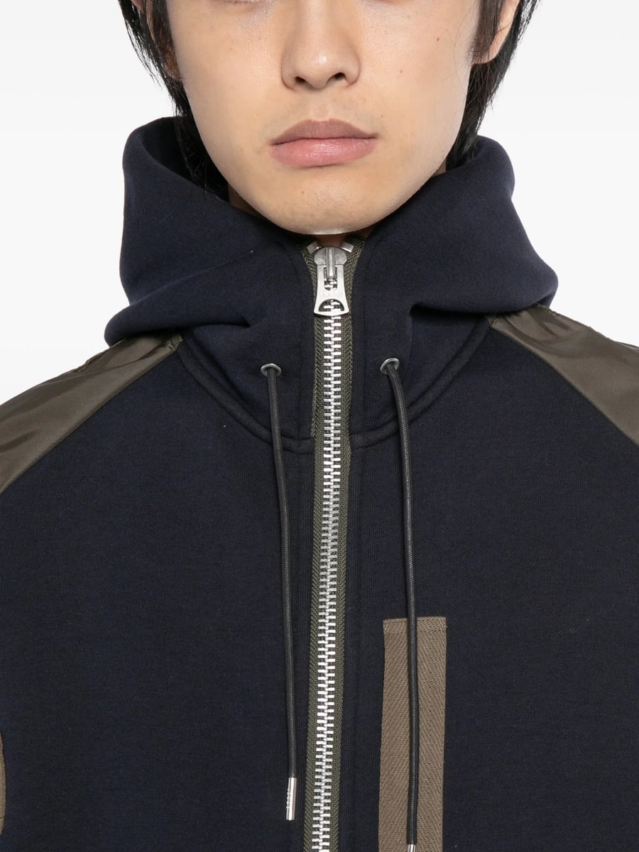 Sacai Sacai Sponge Hooded Jacket, view 4