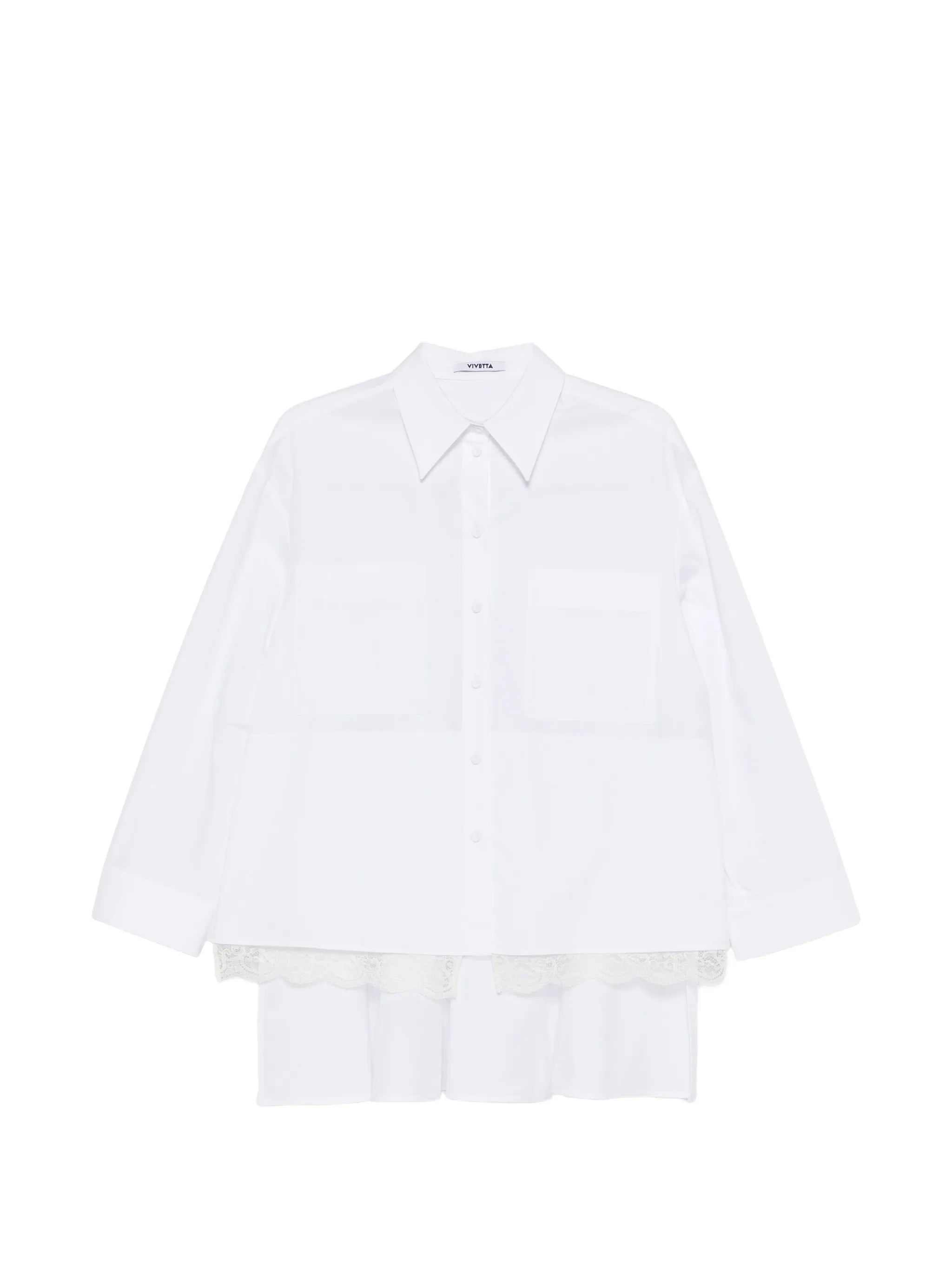Vivetta Vivetta Pocket Lace Shirt