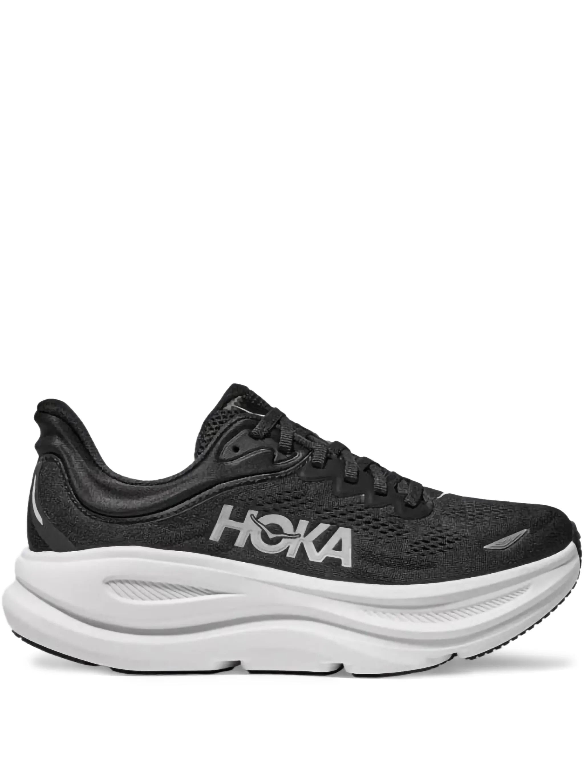 Hoka Hoka Bondi 9 "Black/White" Sneakers