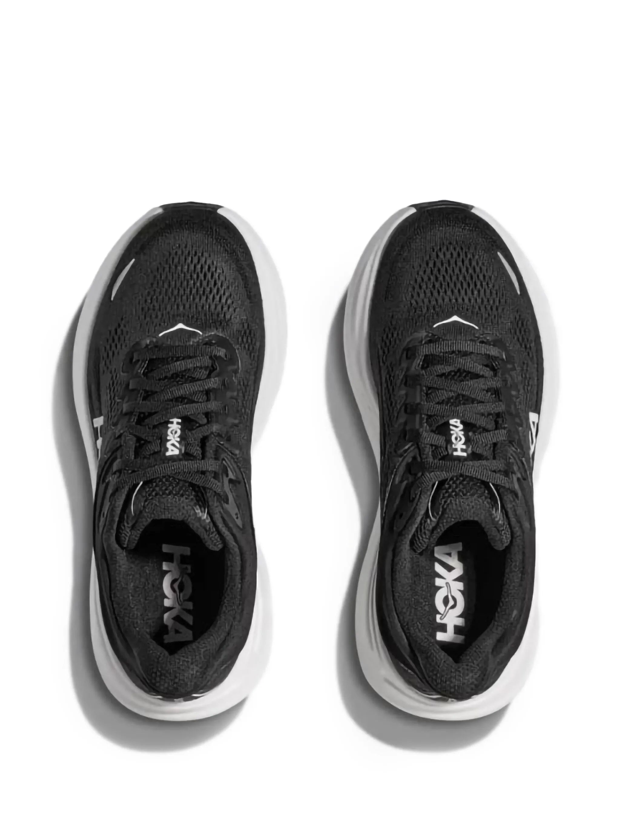 Hoka Hoka Bondi 9 "Black/White" Sneakers, view 2