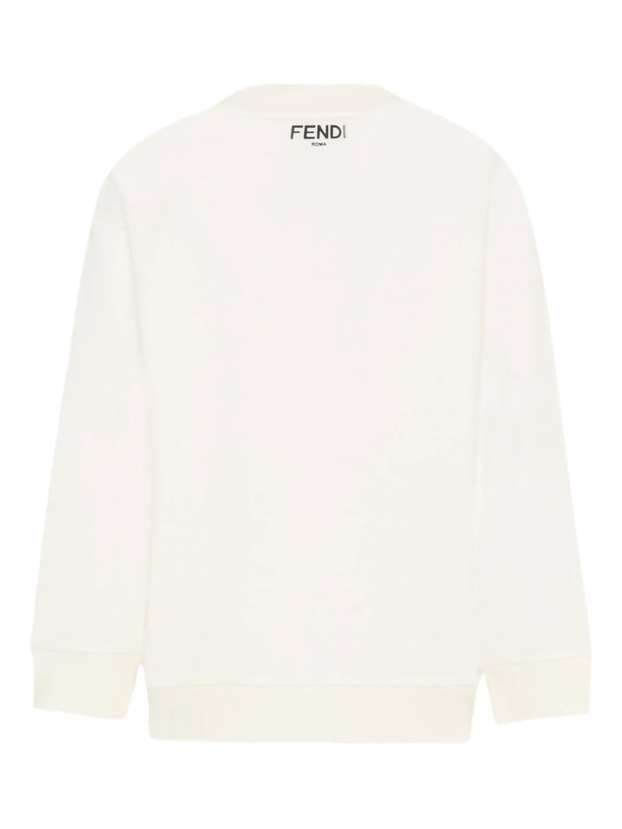 Fendi Fendi Bow Crew-neck Sweatshirt, view 2