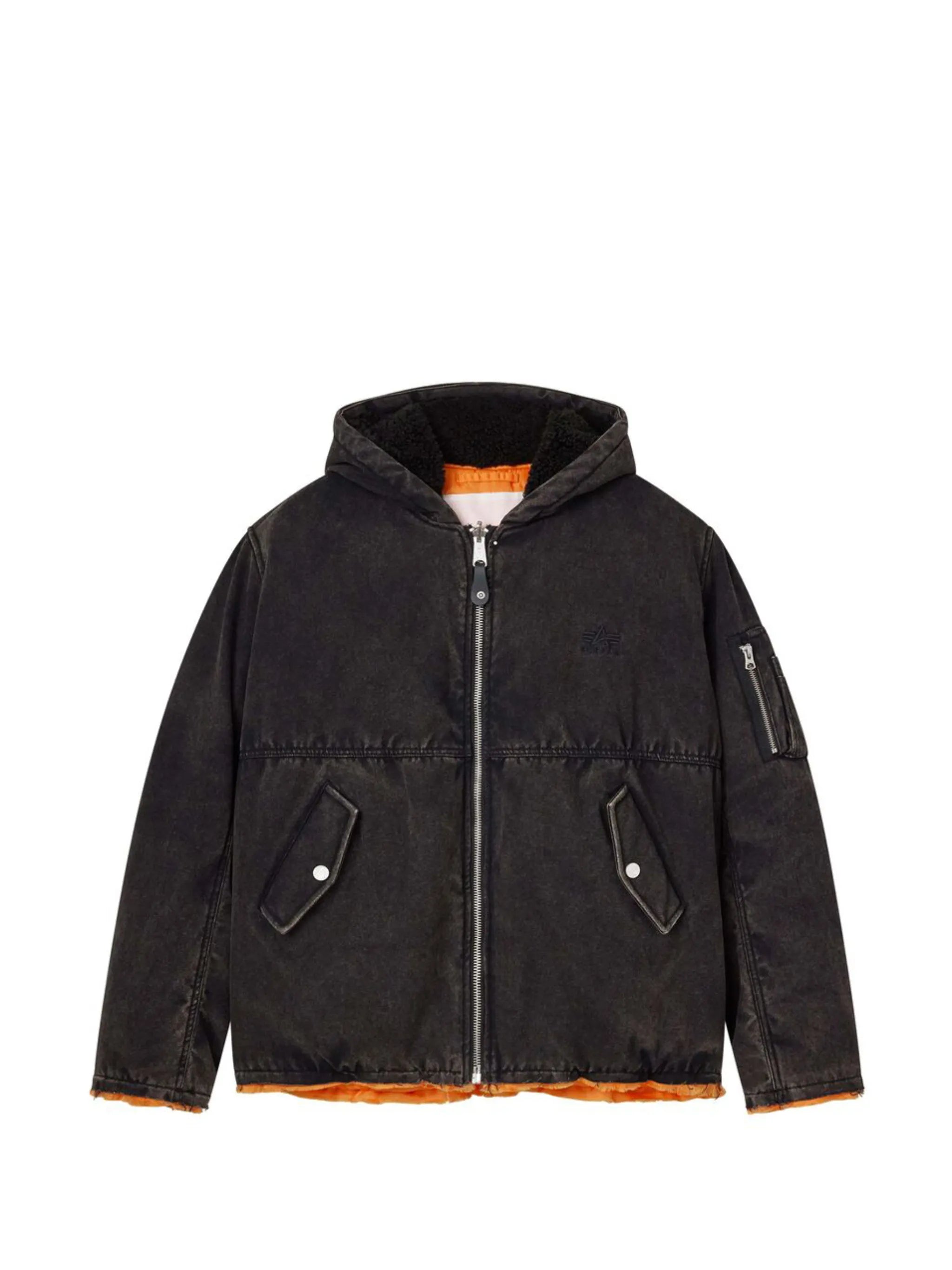 Purple Brand Purple Brand Hooded Cotton Jacket