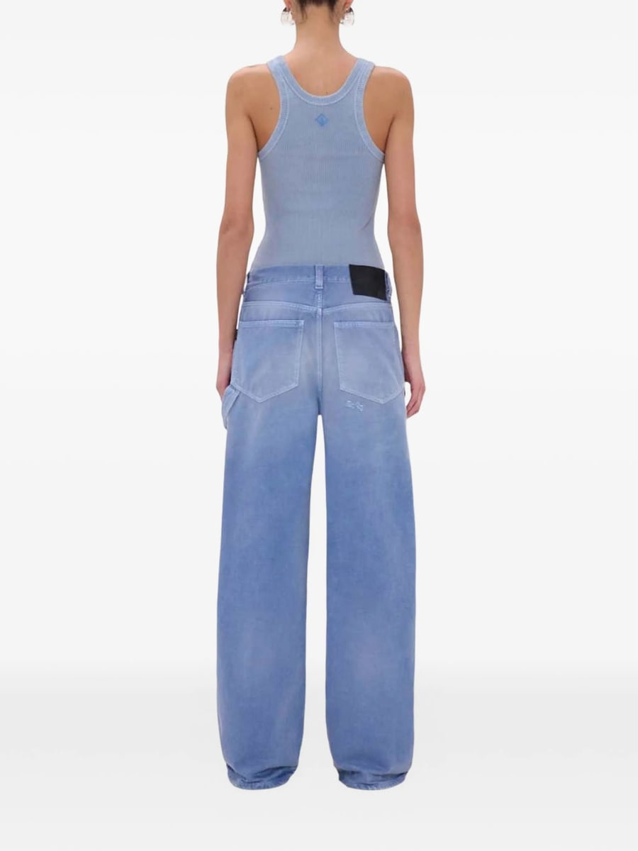Haikure Haikure Five-pocket Denim Jeans, view 2
