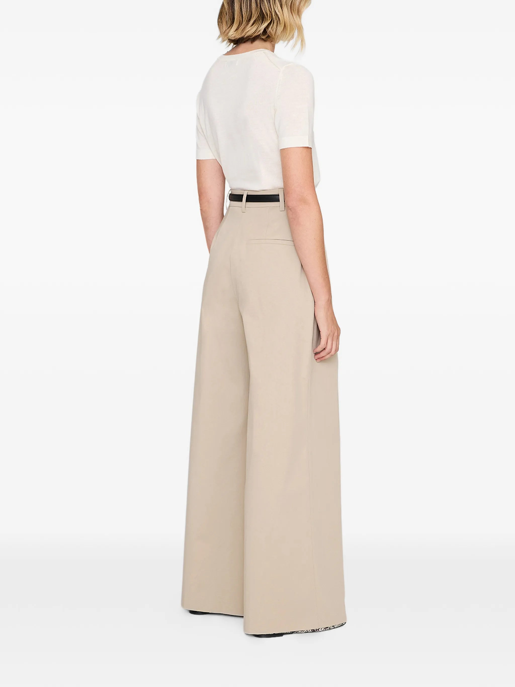 Anine Bing Anine Bing Lou Pleated Trousers, view 2