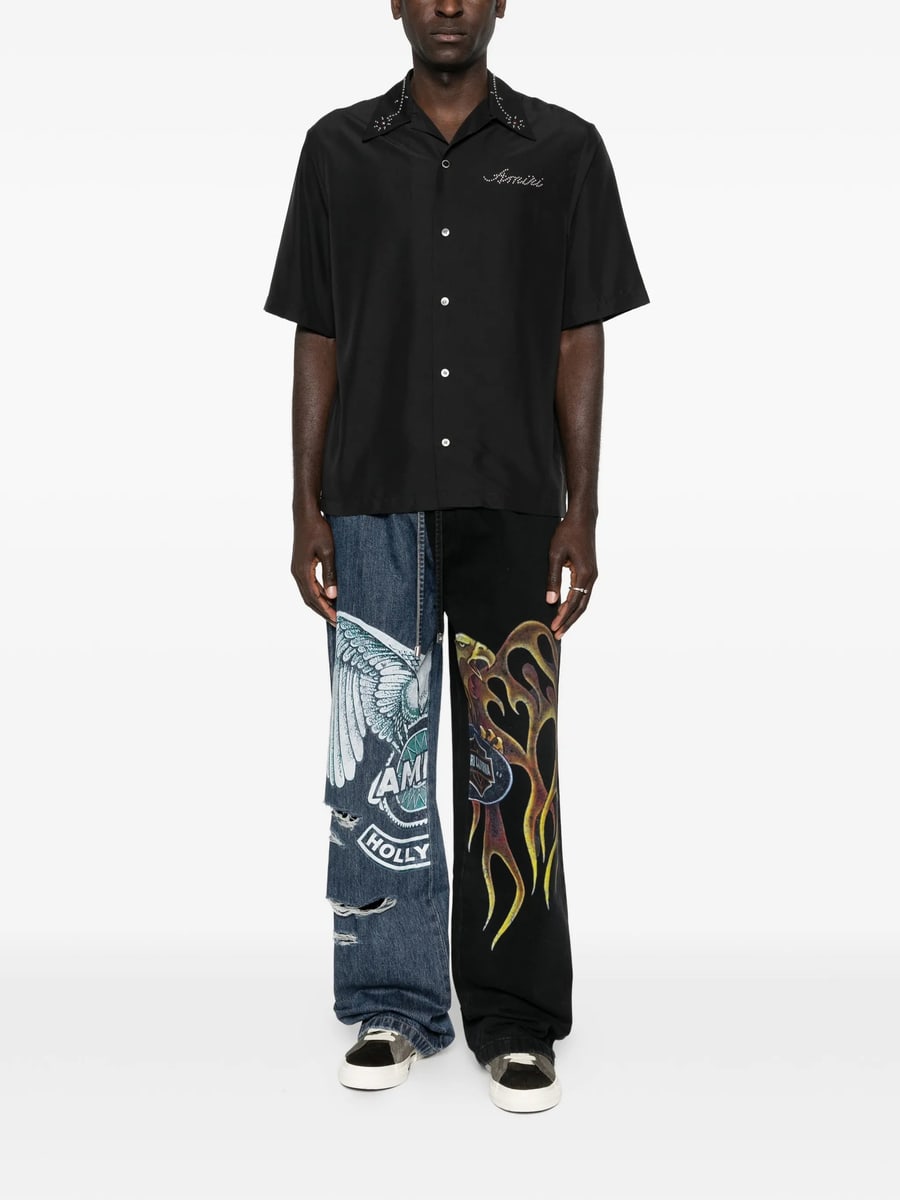 Amiri Amiri Printed Jeans, view 4