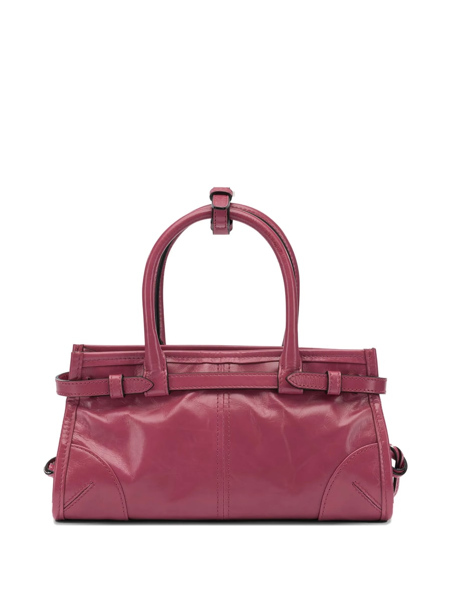 Prada Prada Buckle Leather Shoulder Bag, view 2