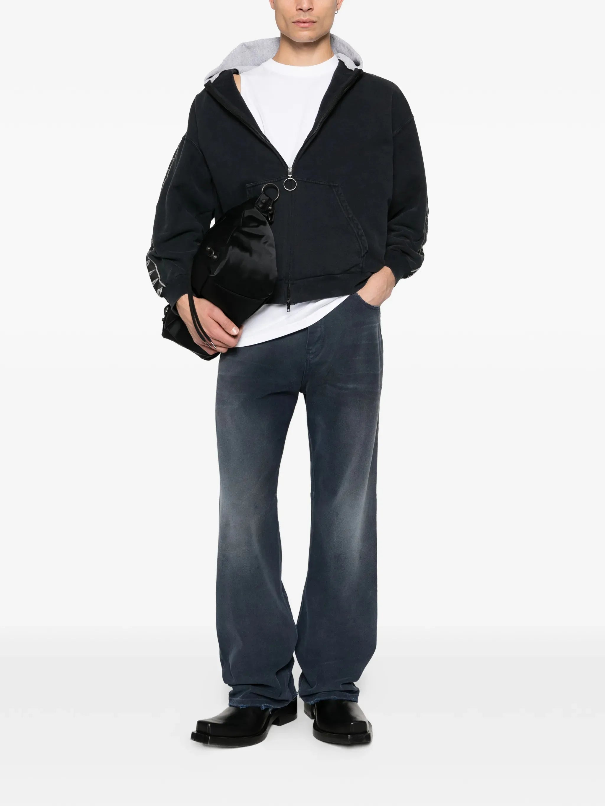Balenciaga Balenciaga Wide-leg Jeans, view 2