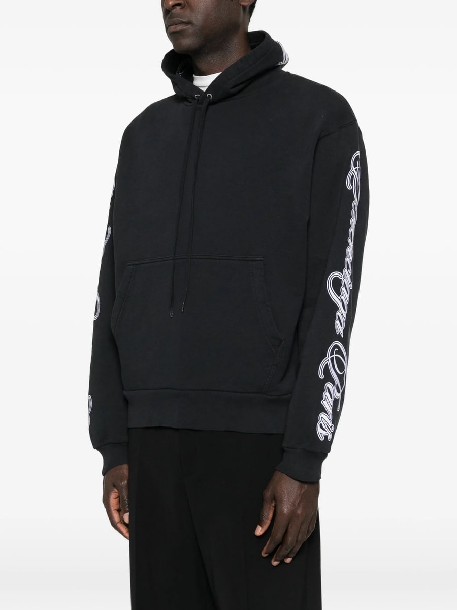 Balenciaga Balenciaga Logo-sleeve Hoodie, view 5