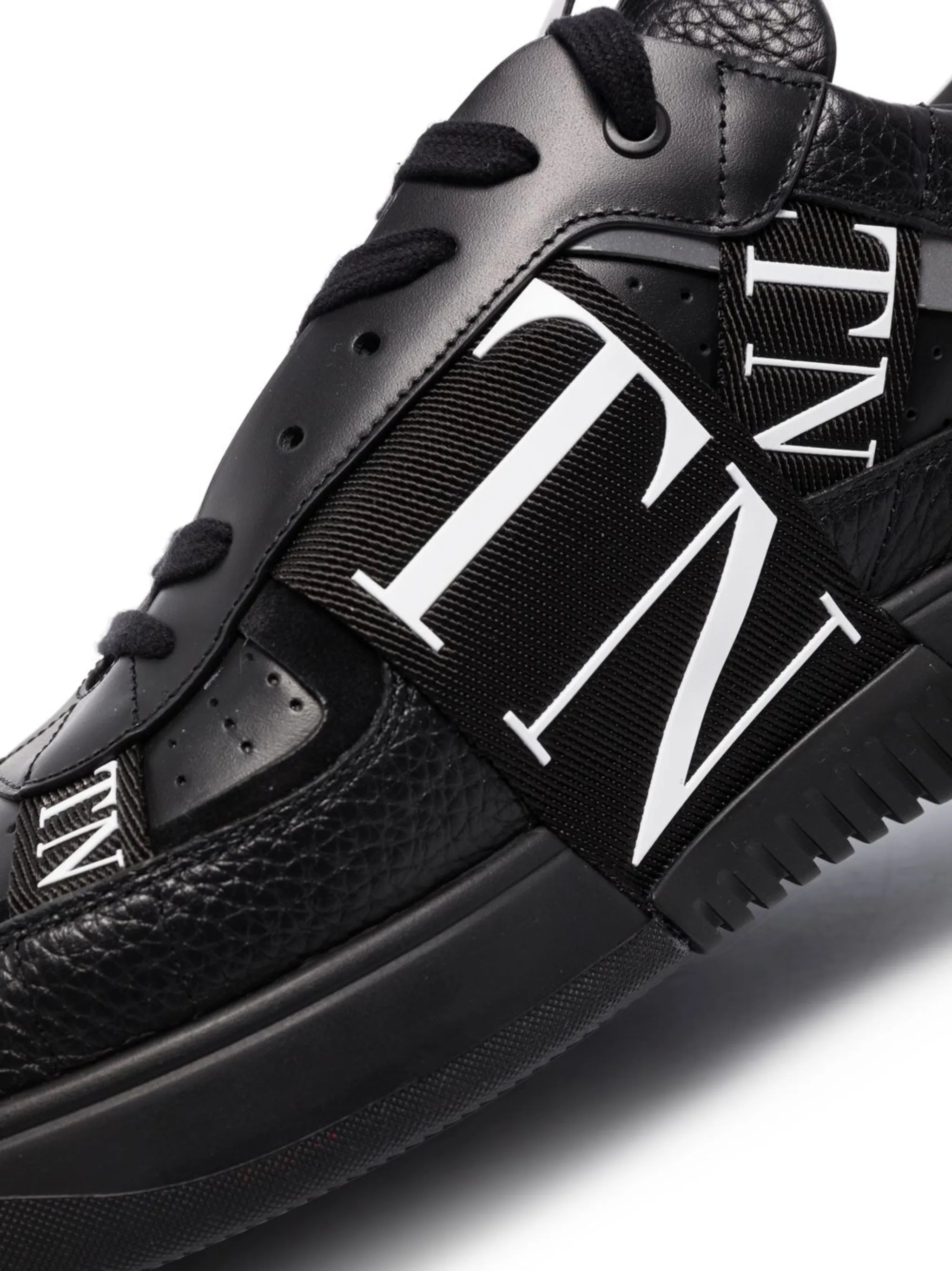 Valentino Garavani Valentino Garavani Low-top Calfskin VL7N Sneakers With Bands, view 2