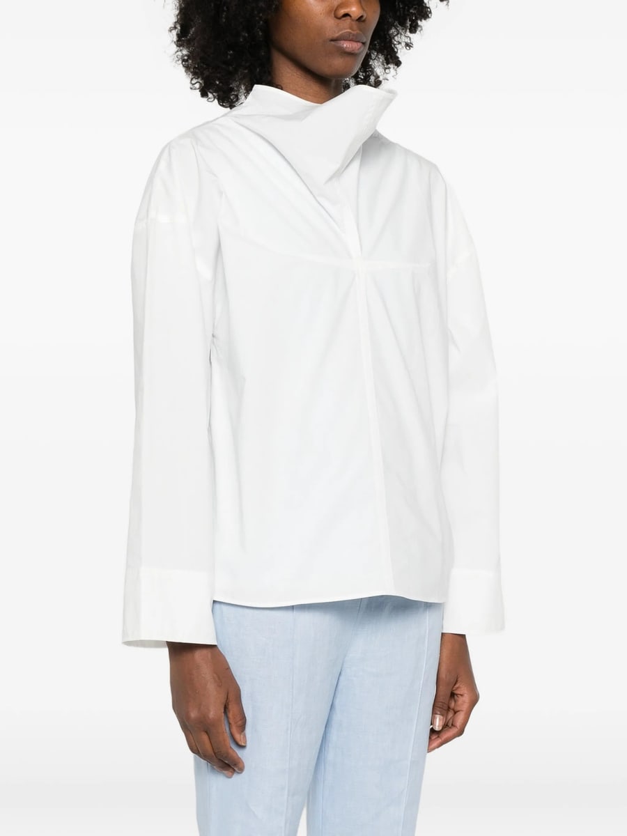 Soeur Soeur Umea Funnel-neck Blouse, view 2