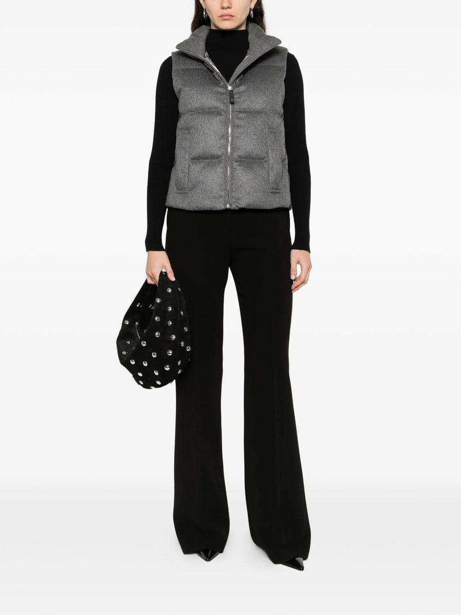 Max Mara Studio Max Mara Studio Black Flared Trousers, view 3