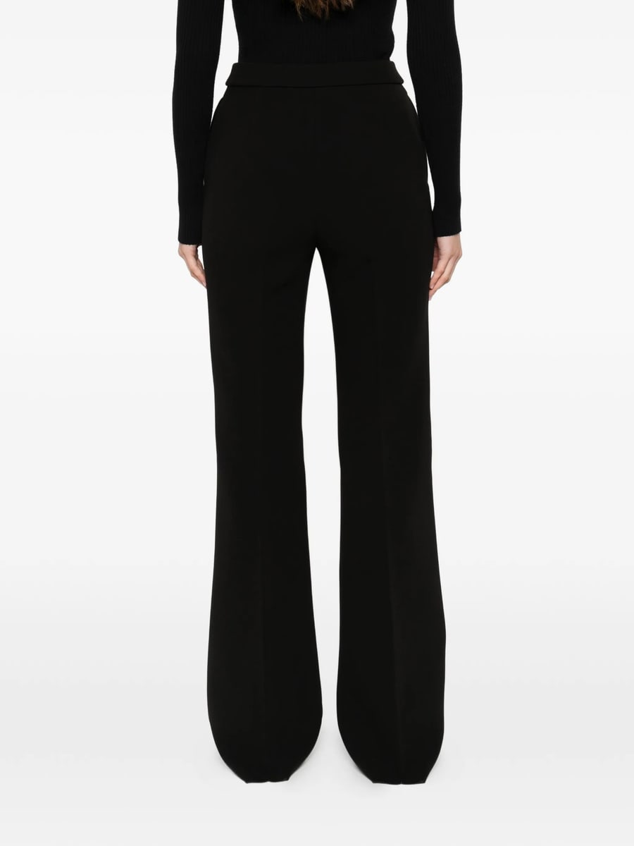 Max Mara Studio Max Mara Studio Black Flared Trousers, view 4