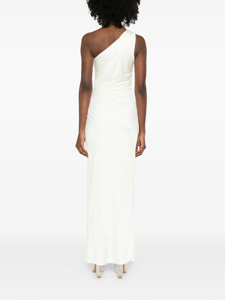 Versace Versace Viscose-jersey Draped Gown, view 2