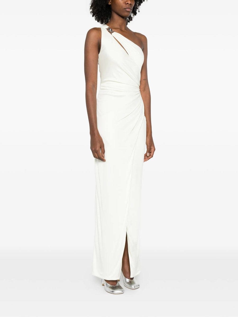 Versace Versace Viscose-jersey Draped Gown, view 5