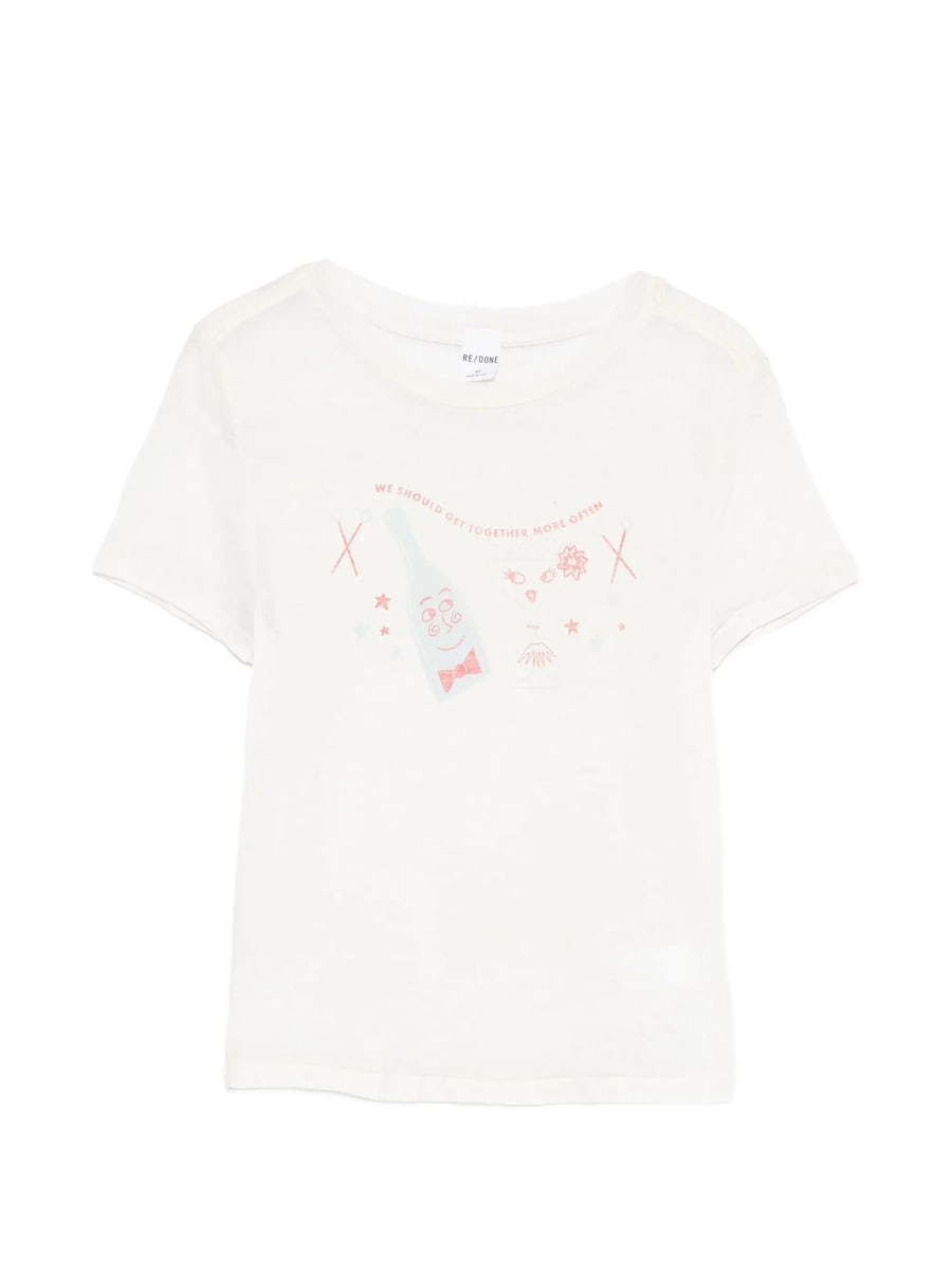 Re/done Re/done Printed T-shirt