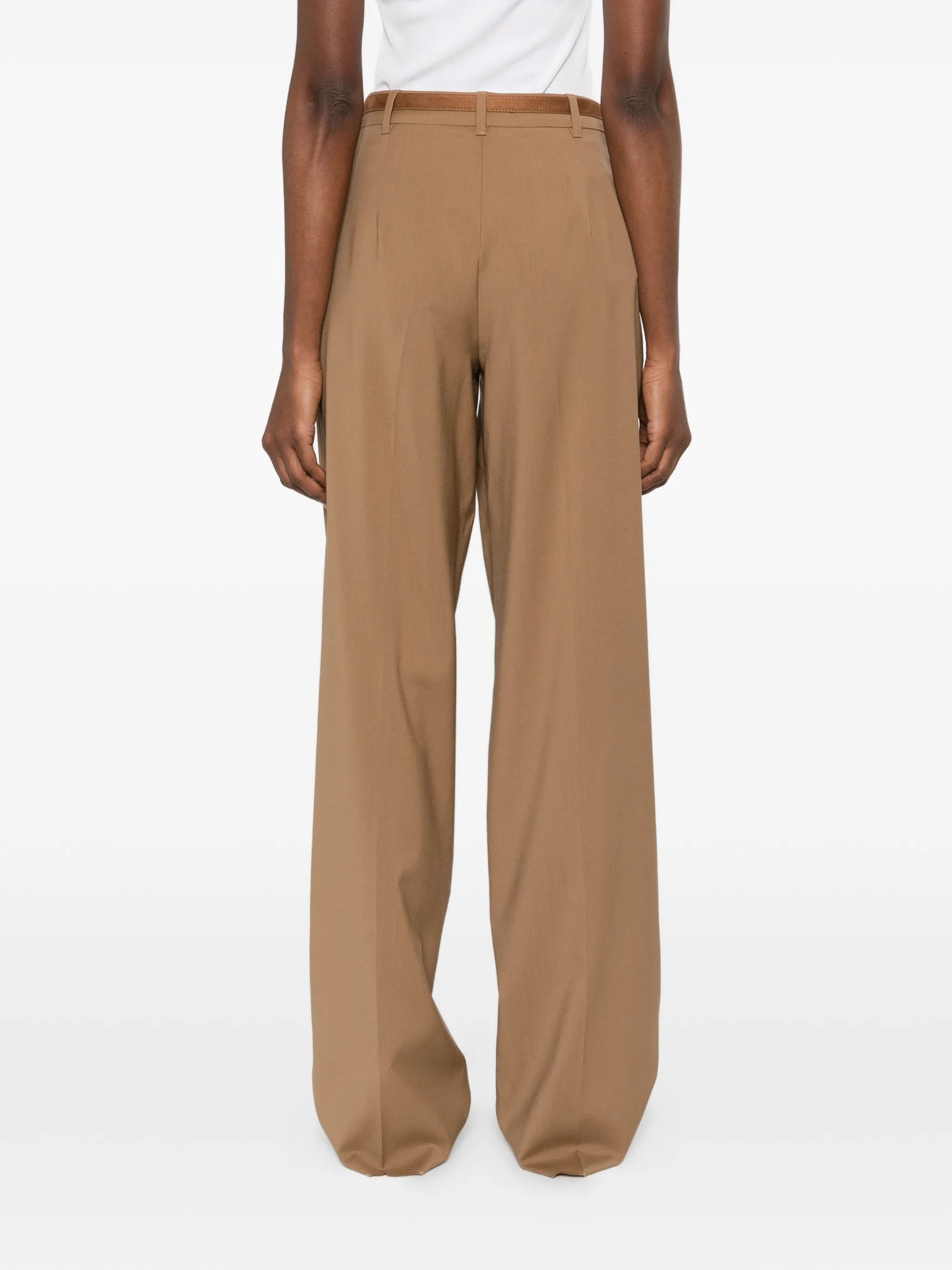 Max Mara Studio Max Mara Studio Pleated Belted Trousers, view 2