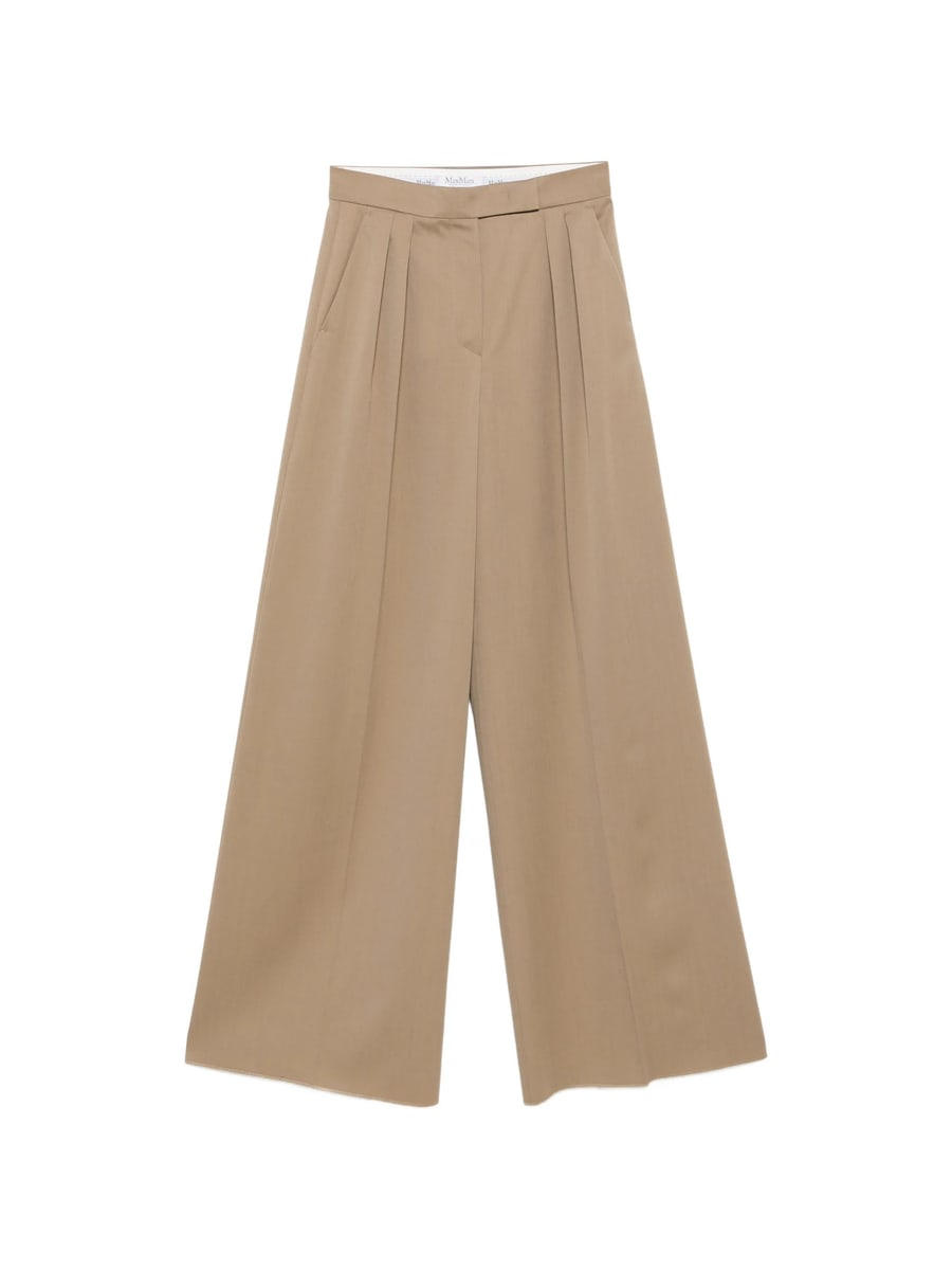 Max Mara Max Mara Mxmquorum Pleated Pants