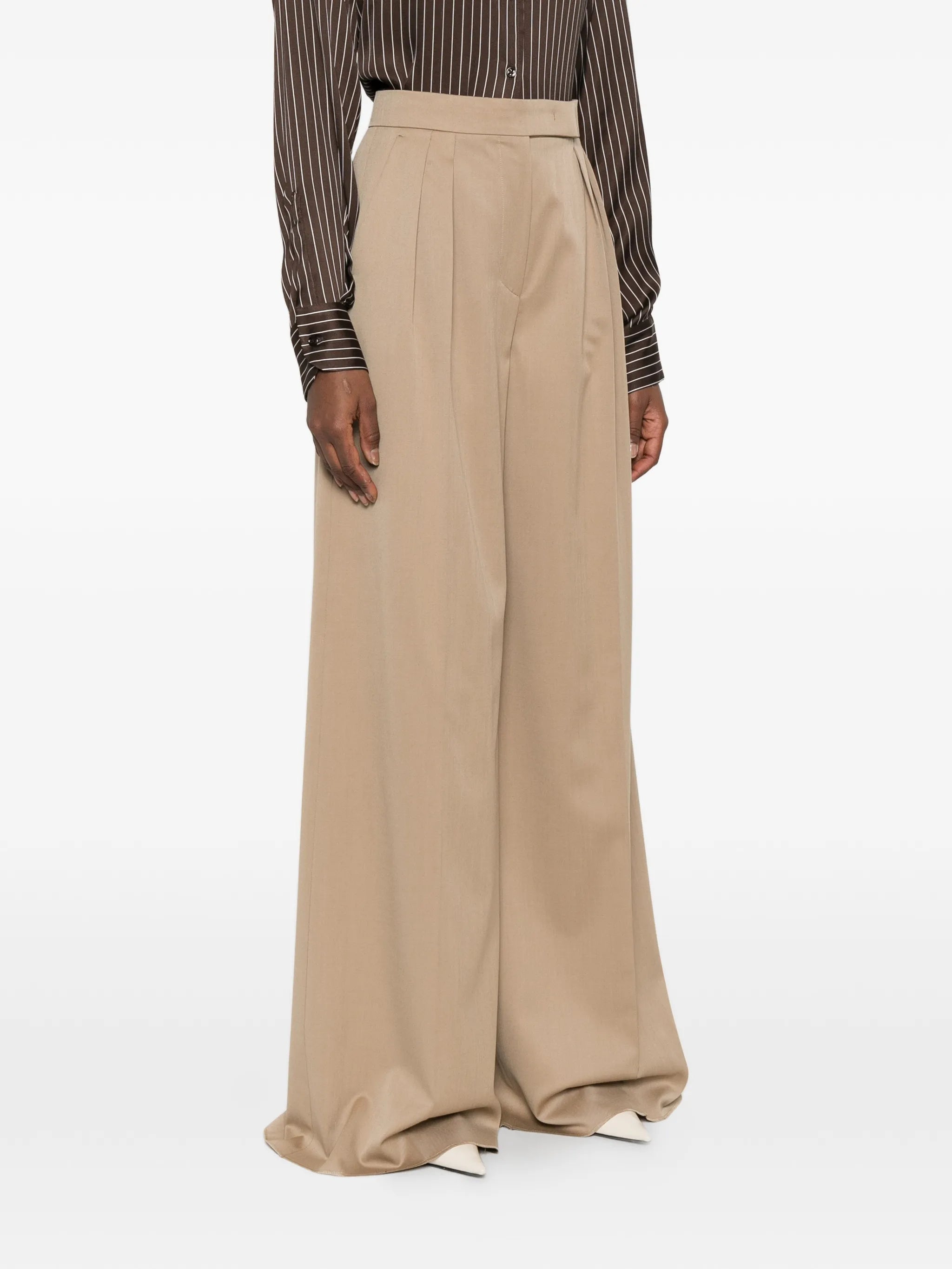 Max Mara Max Mara Mxmquorum Pleated Pants, view 2
