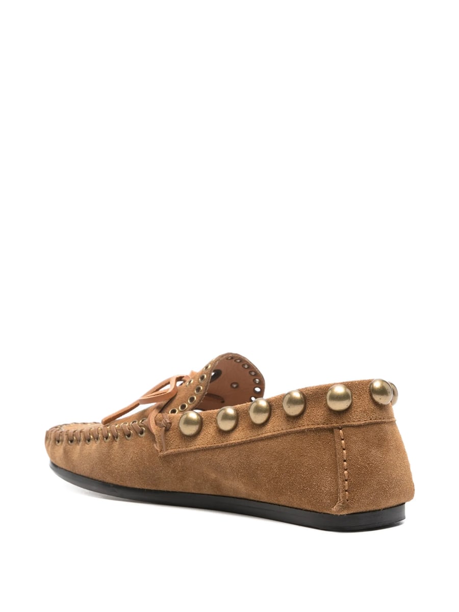 Isabel Marant Isabel Marant Fitza Eyelet Studded Loafers, view 4