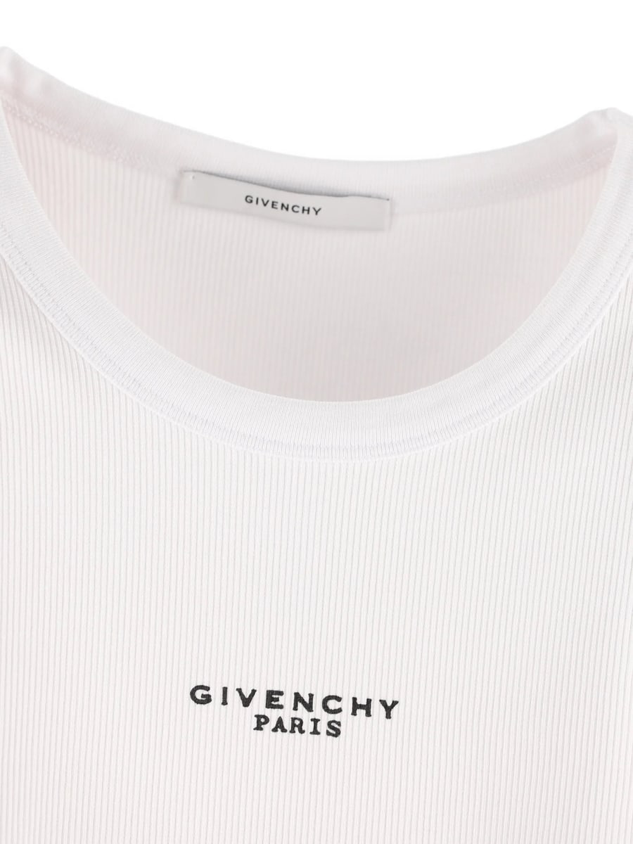 Givenchy Givenchy Logo Ribbed Tank Top, view 2