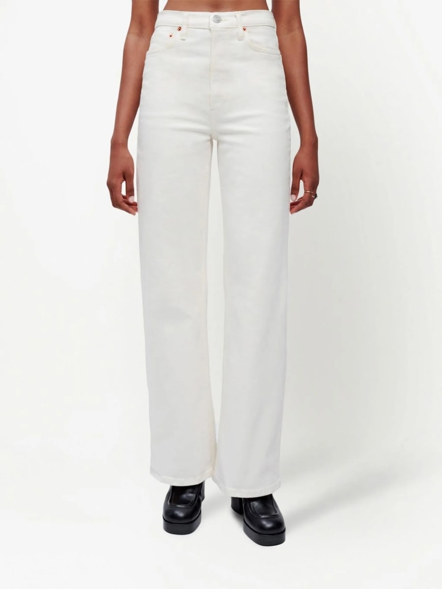 Re/done Re/done High-waist Wide-leg Jeans, view 2