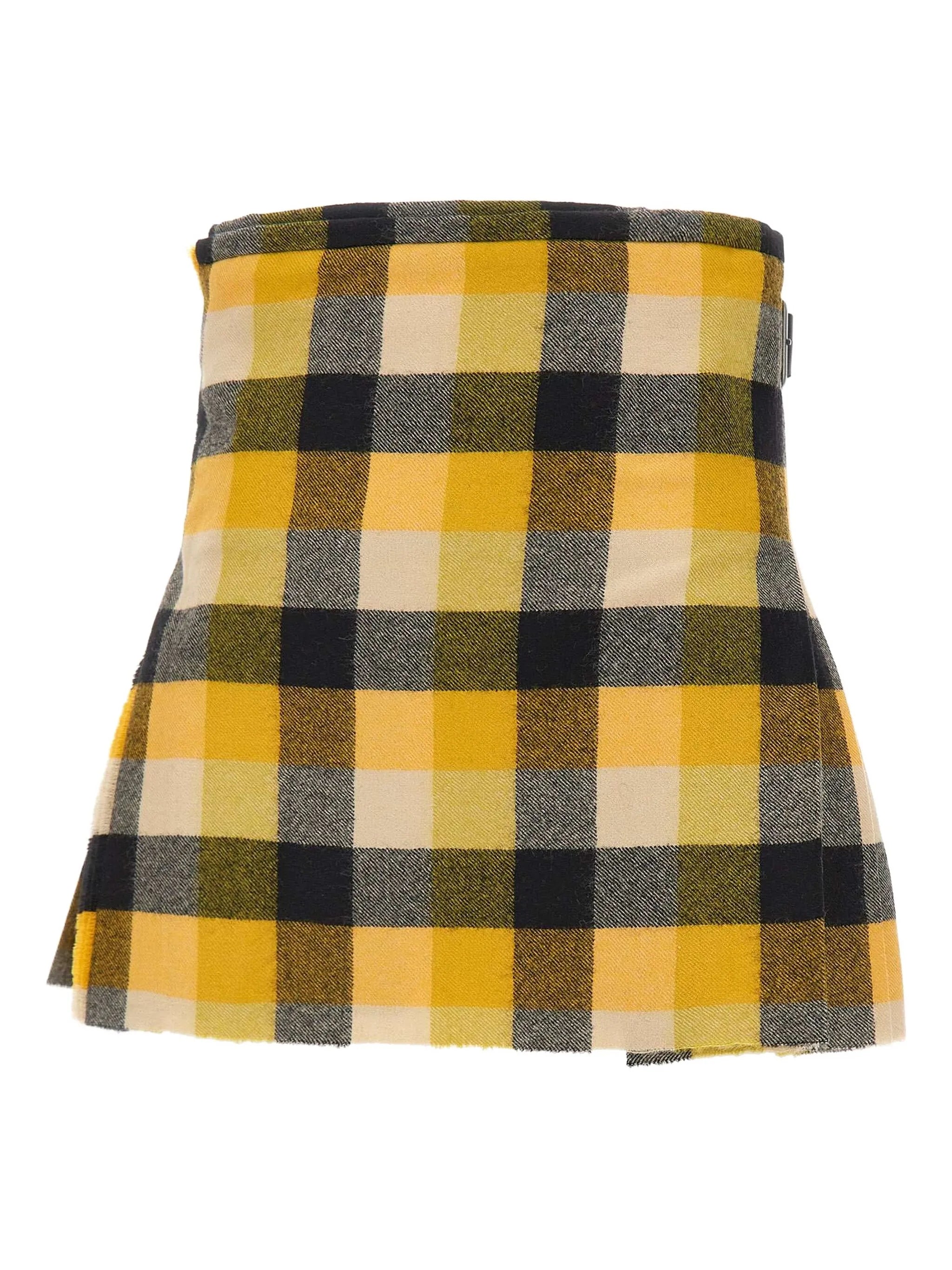 Vivienne Westwood Vivienne Westwood Pleated Buckle Mini Skirt, view 2