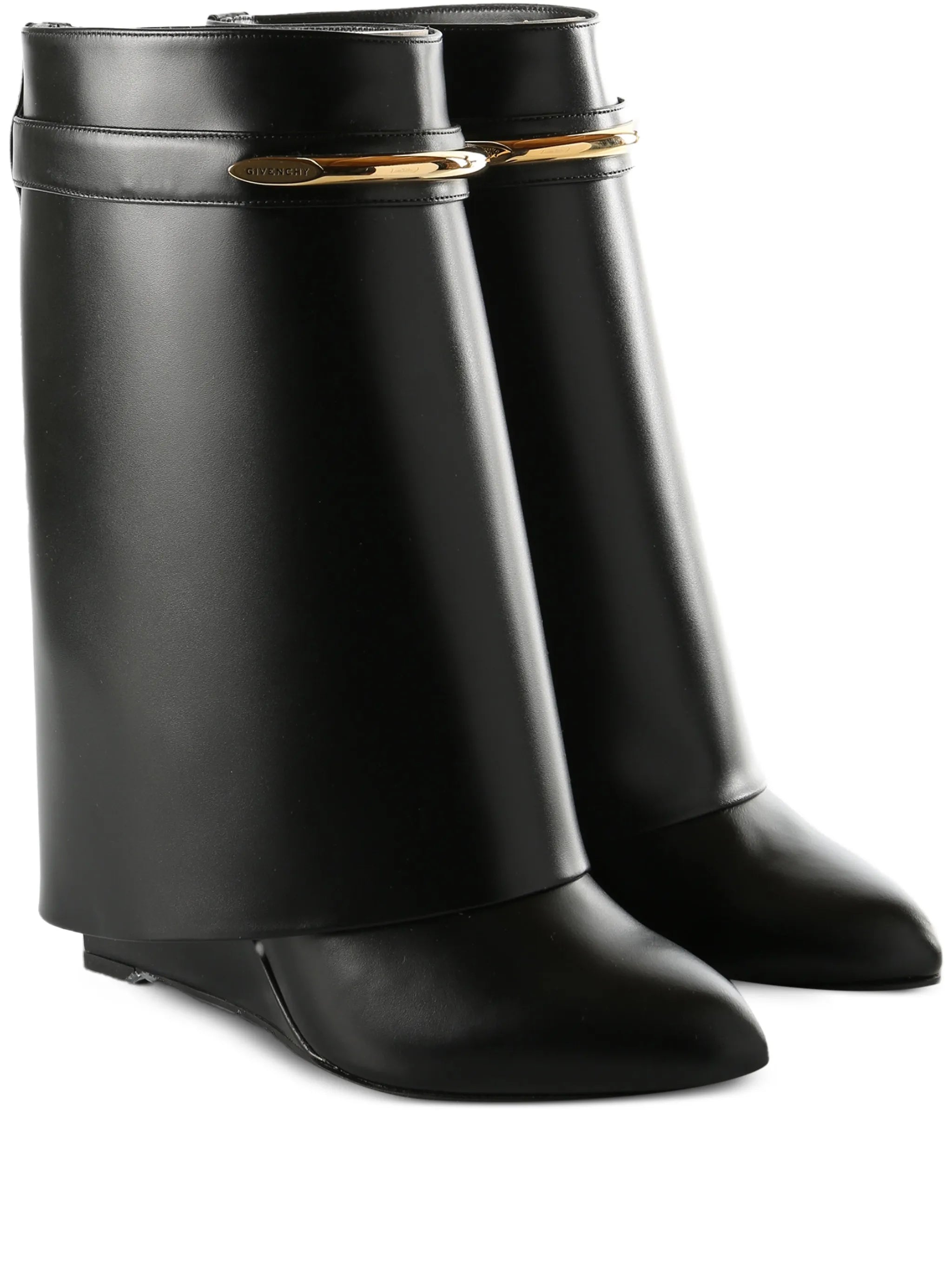 Givenchy Givenchy Shark Pinch Leather Ankle Boots