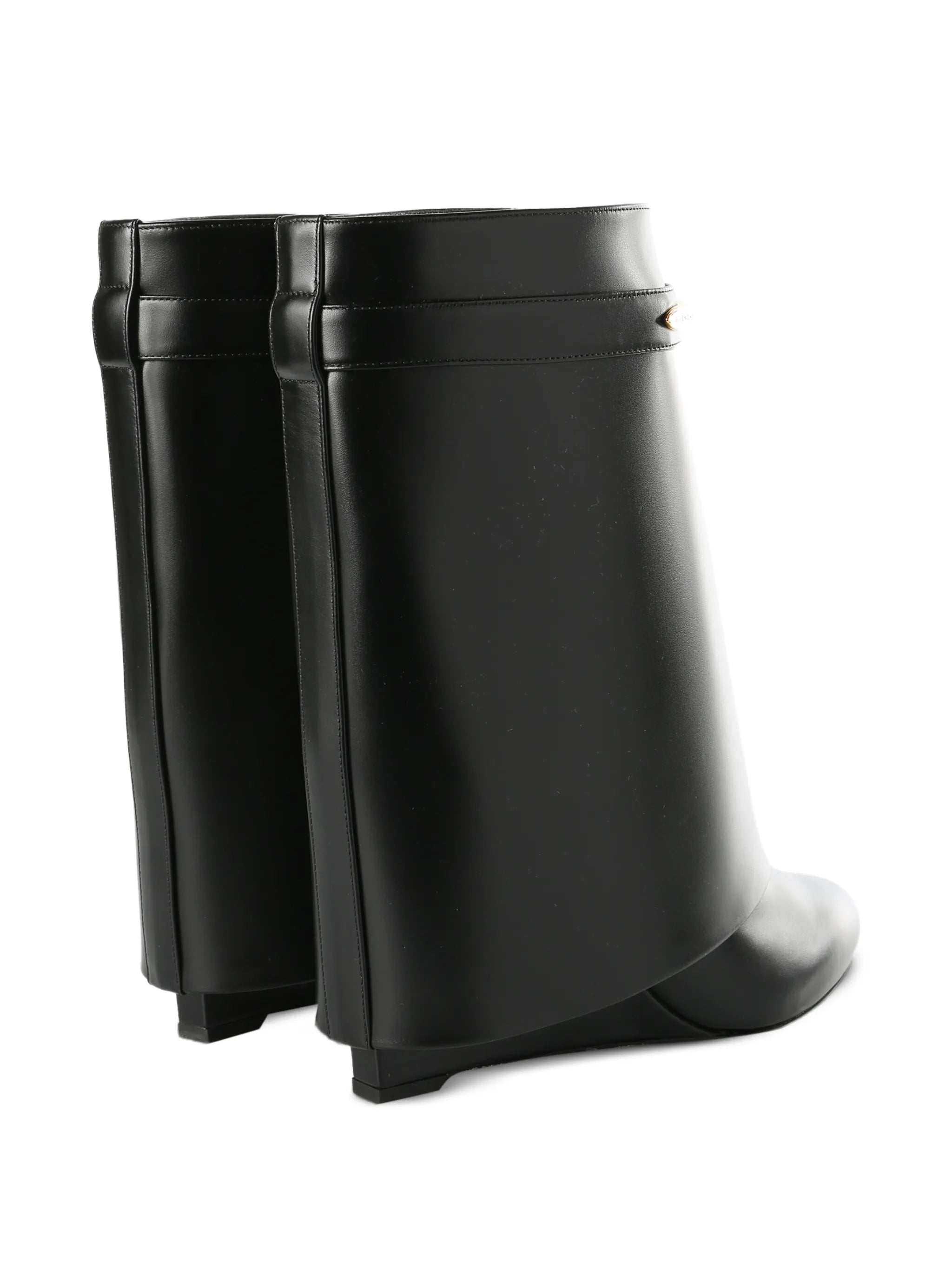 Givenchy Givenchy Shark Pinch Leather Ankle Boots, view 2
