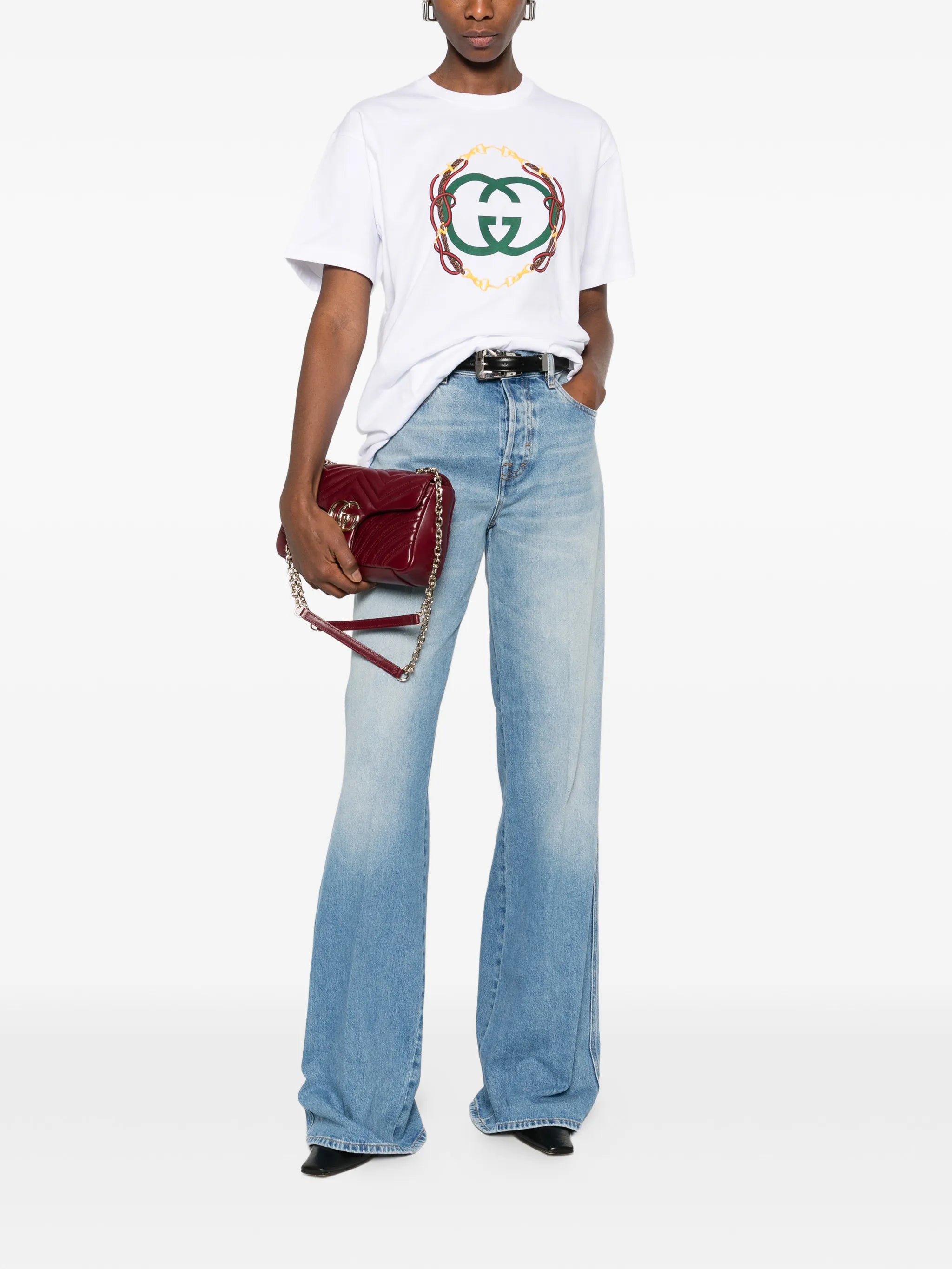 Gucci Gucci Logo-print T-shirt, view 2