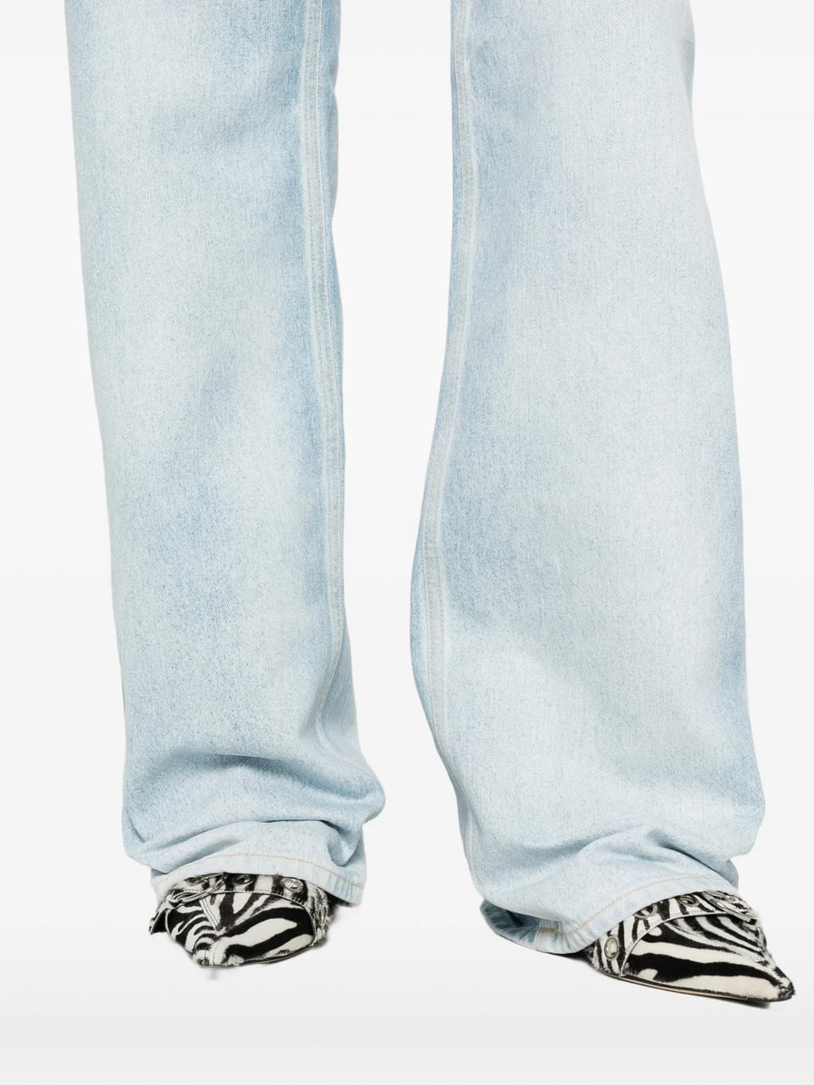 Haikure Haikure Five-pocket Belt-loop Jeans, view 2